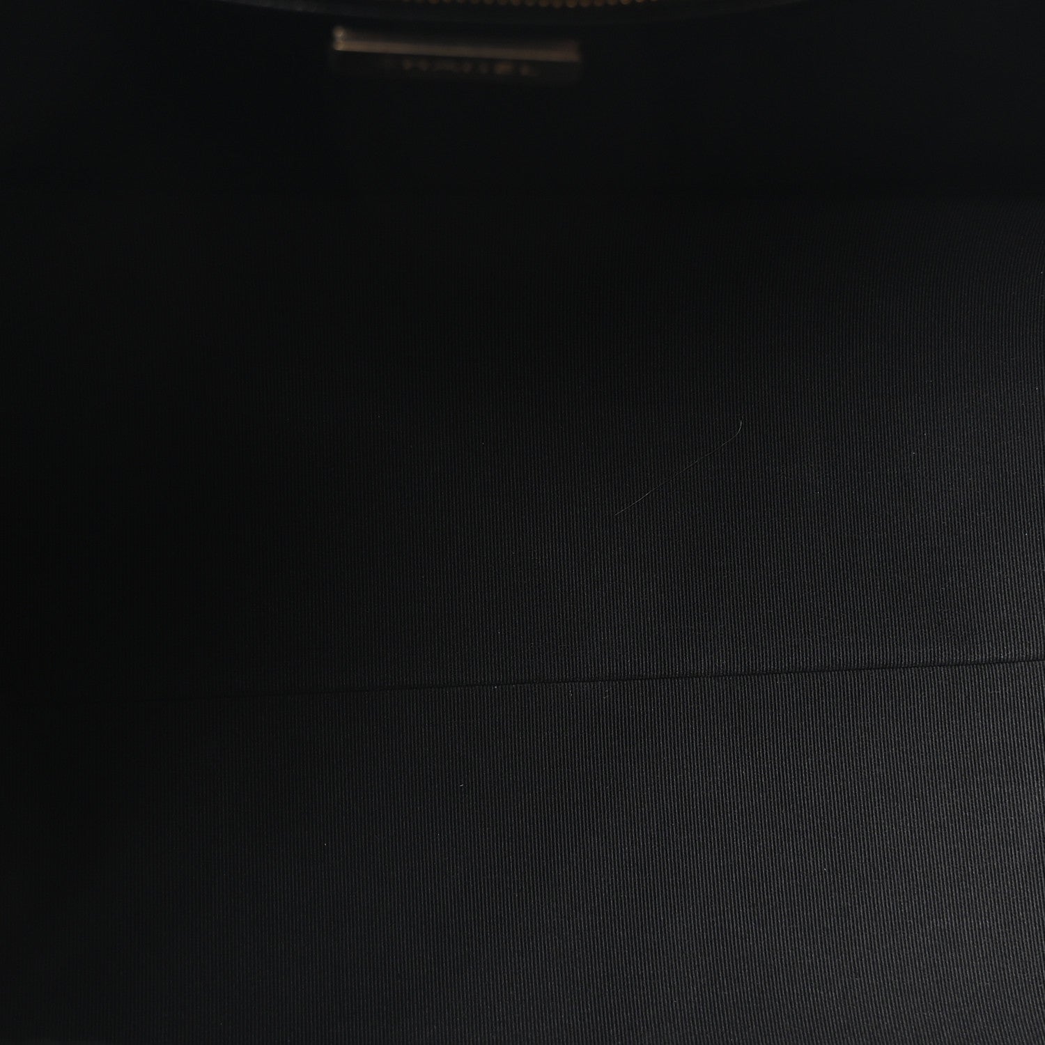 Shiny Aged Calfskin Quilted Large 31 Shopping Bag Black — view 5