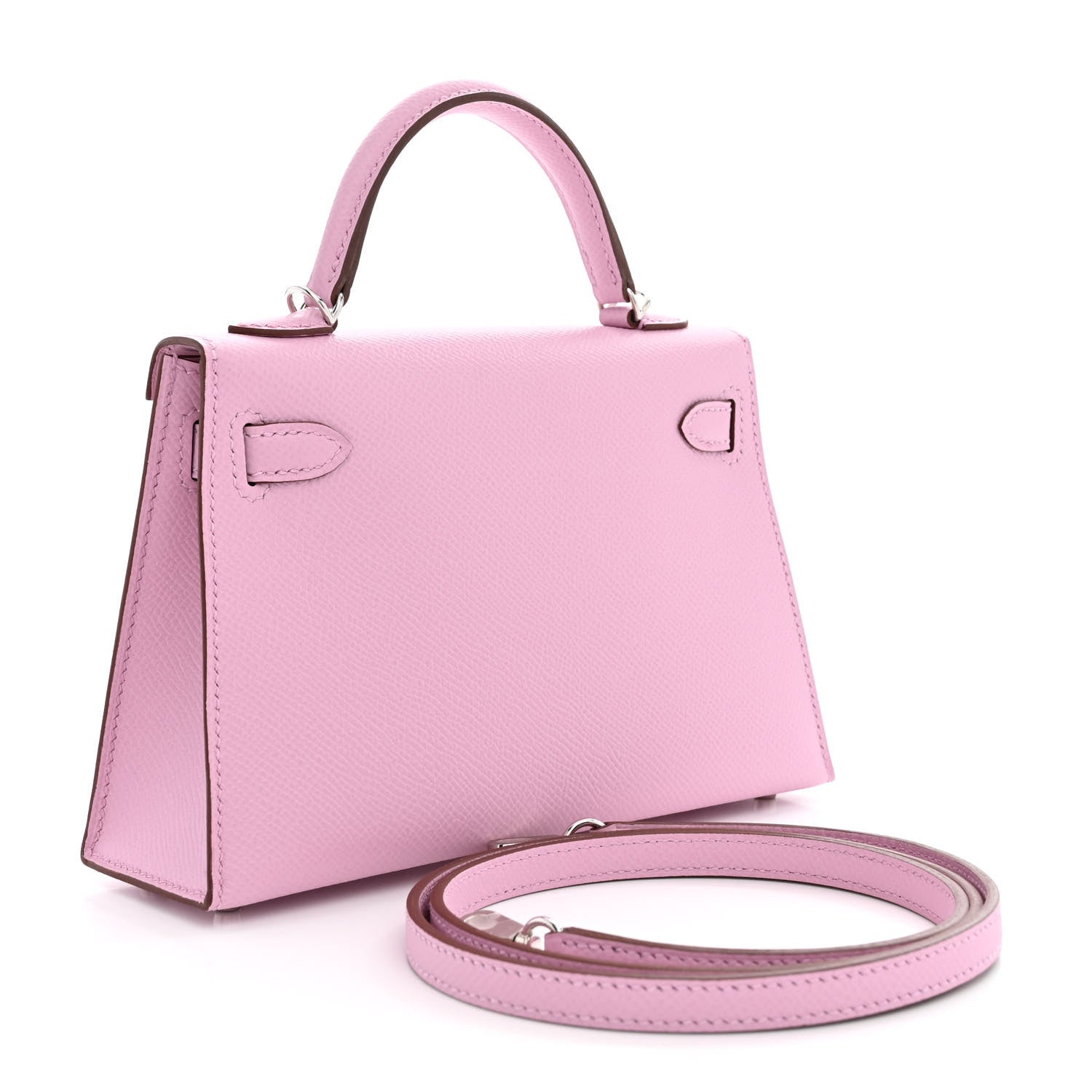 Epsom Mini Kelly Sellier 20 Mauve Sylvestre — view 2