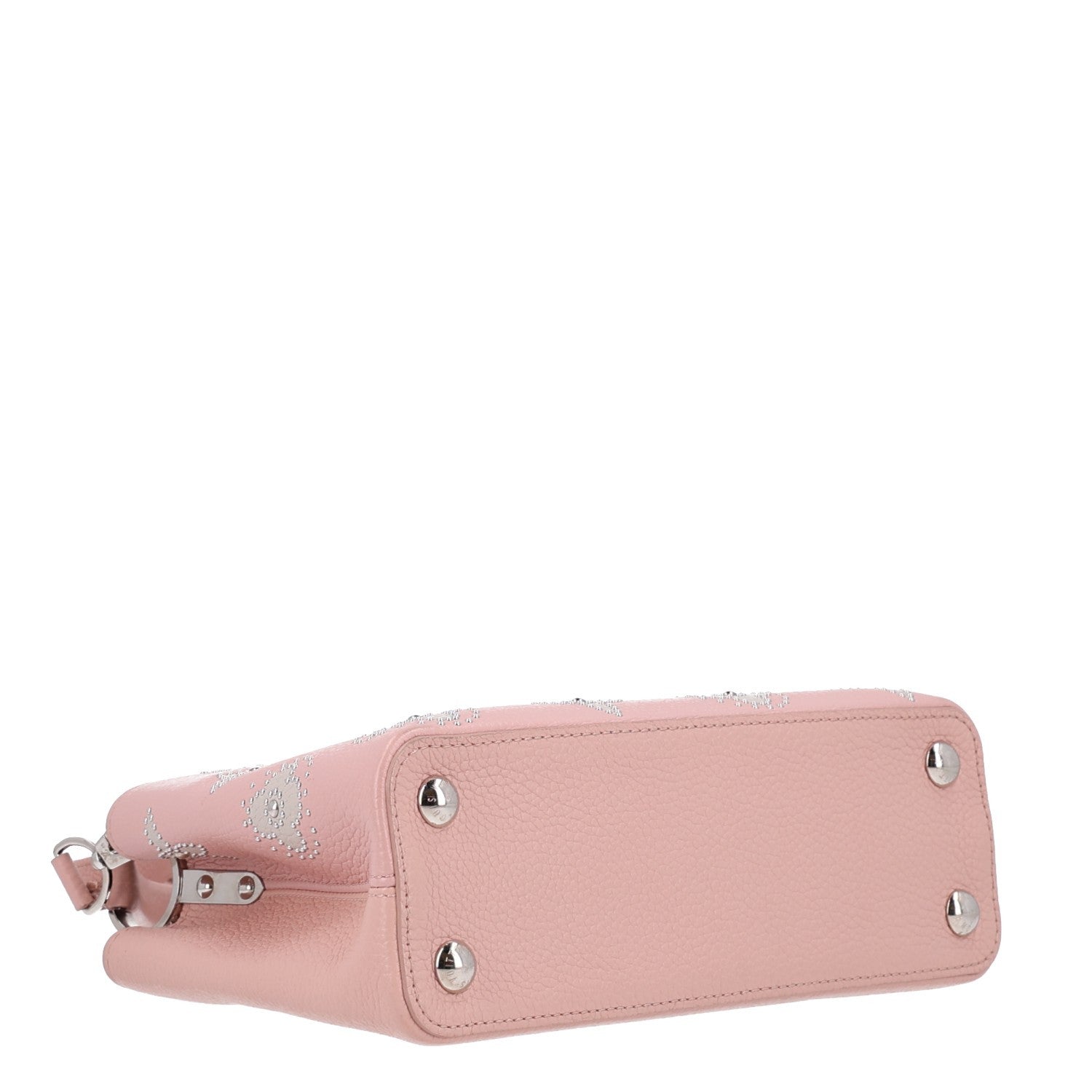 Taurillon Studded Flowers Capucines BB Magnolia — view 4