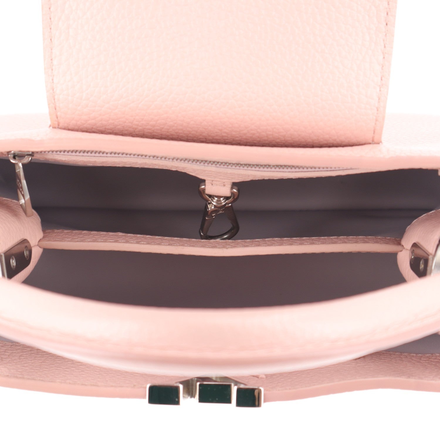 Taurillon Studded Flowers Capucines BB Magnolia — view 5