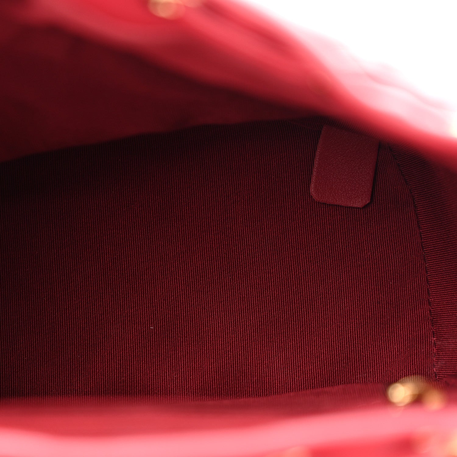 Calfskin Quilted Mini Urban Spirit Backpack Red — view 5