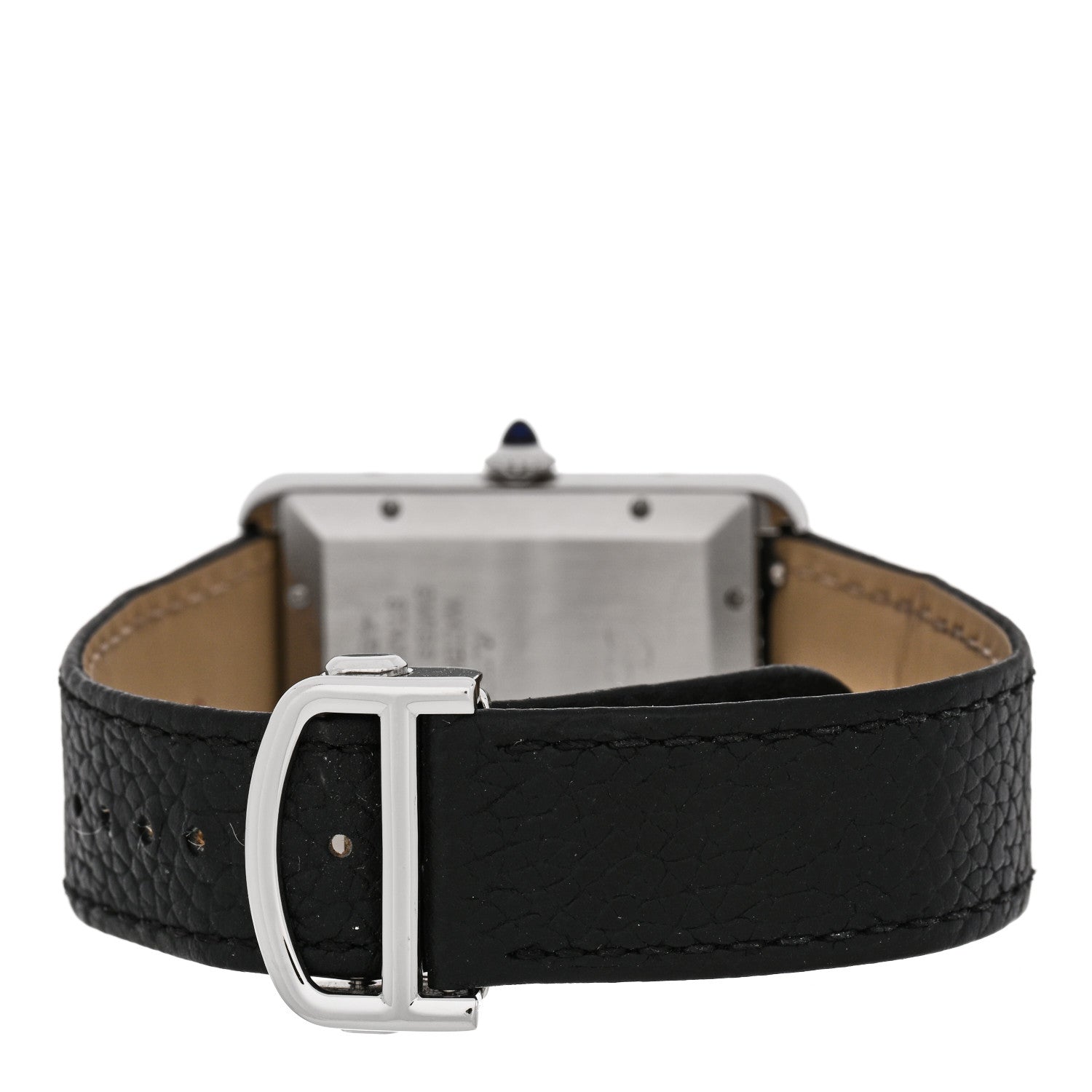 Stainless Steel Calfskin 31mm Tank Must Automatic Watch — view 3