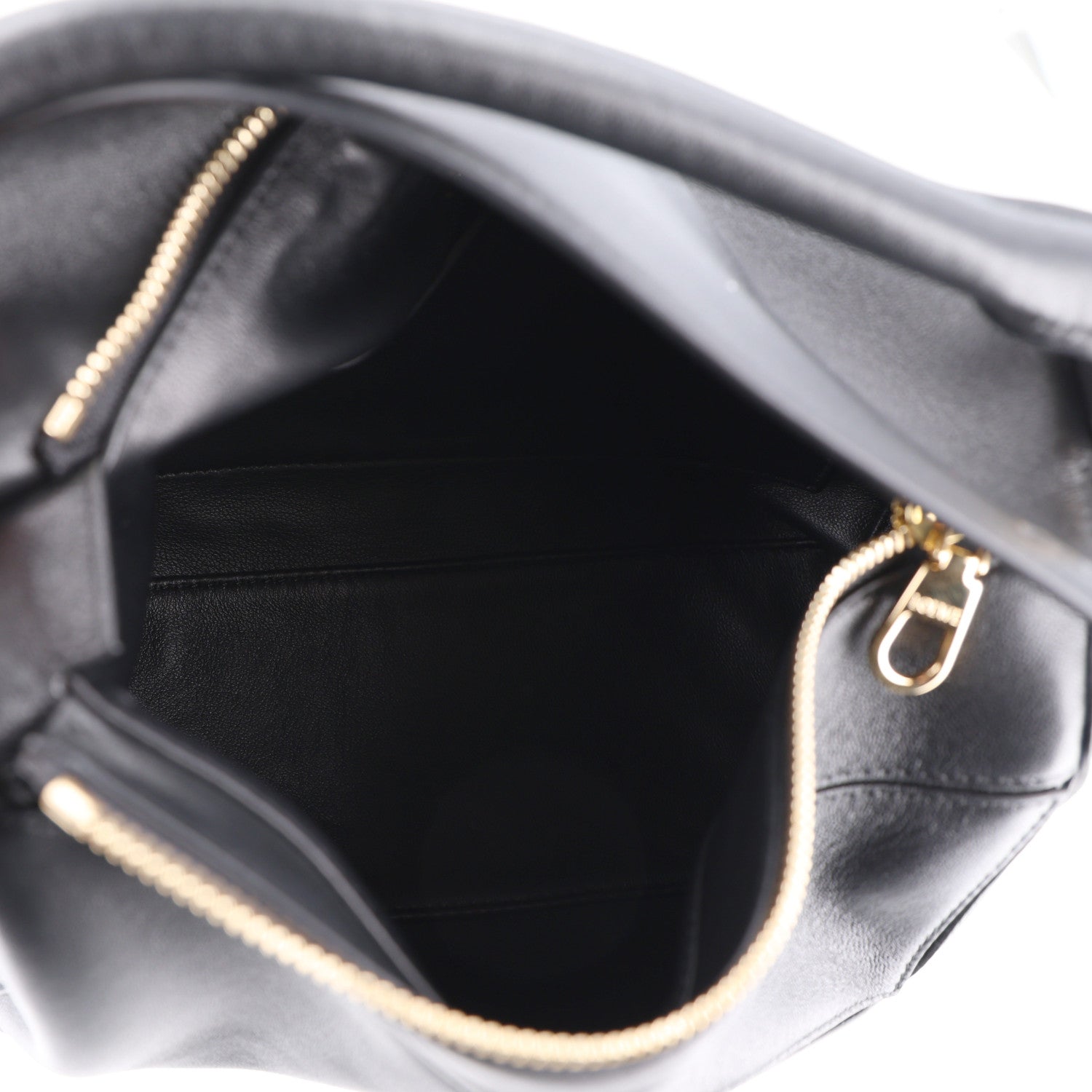Nappa Lambskin Small Featherlight Puzzle Bag Black — view 5
