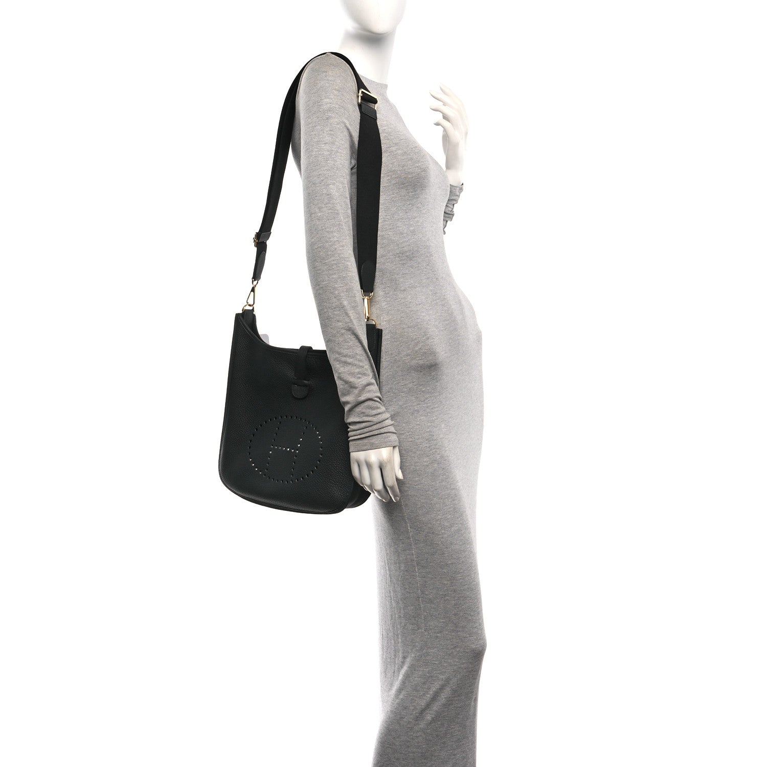 Taurillon Clemence Evelyne III PM Black — view 2