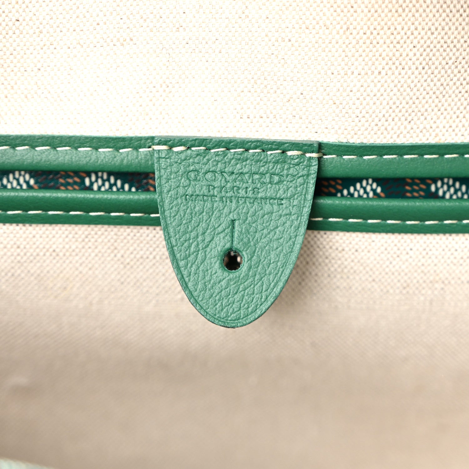 Goyardine Artois PM Green — view 5