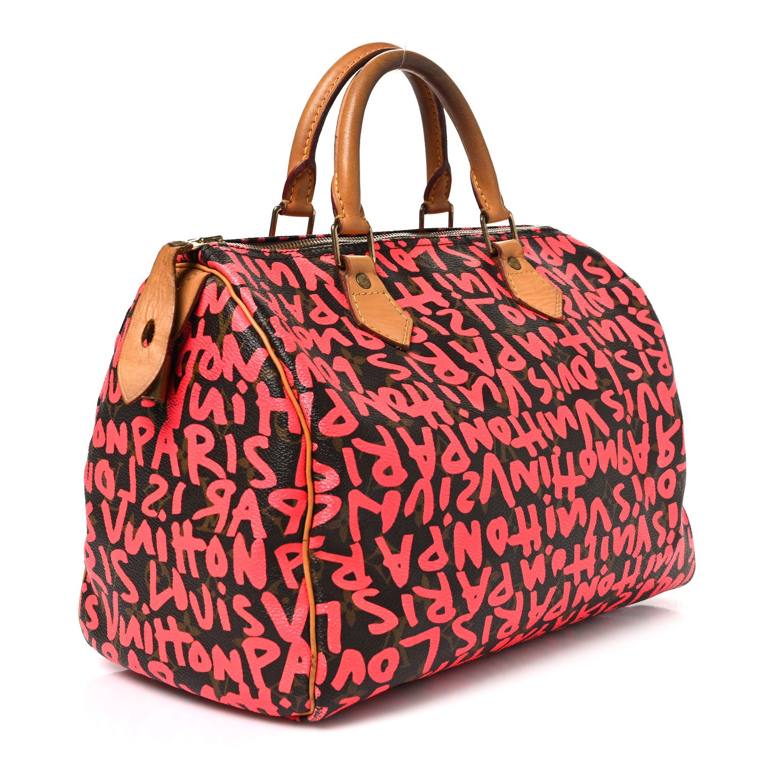 Monogram Graffiti Speedy 30 Fuchsia — view 4