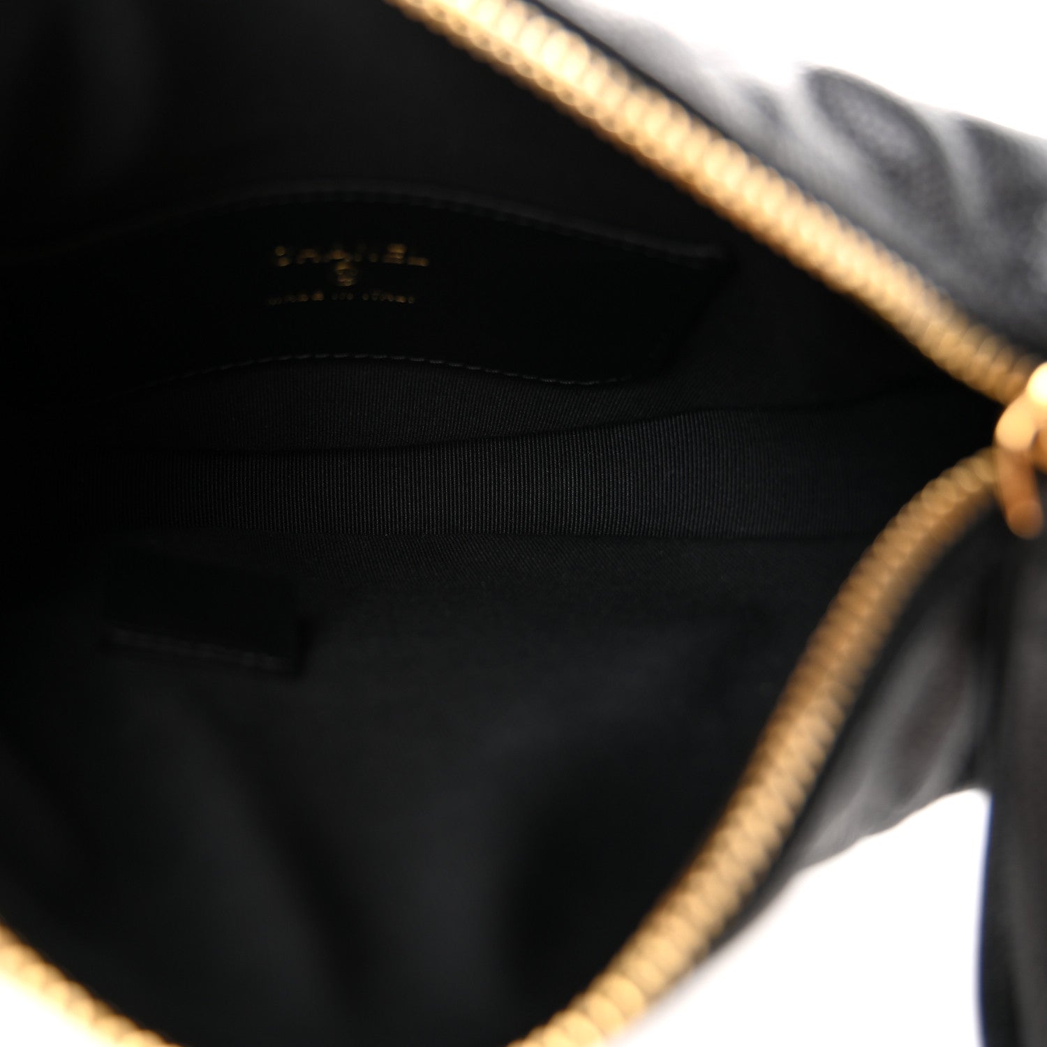Caviar Quilted Polly Pocket Pouch Hobo Black — view 5