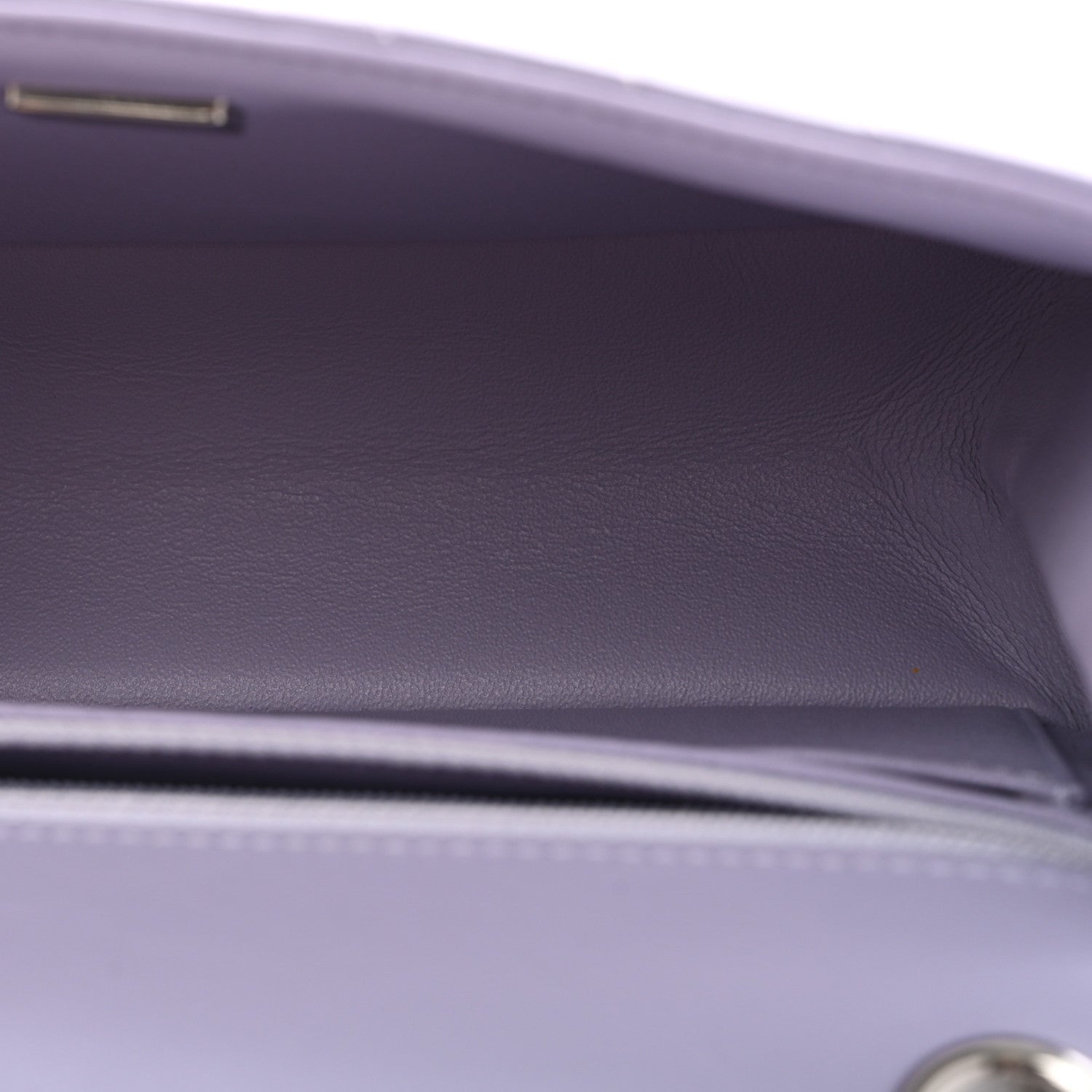 Aged Calfskin Chevron Quilted 2.55 Reissue Mini Flap Light Purple — view 5