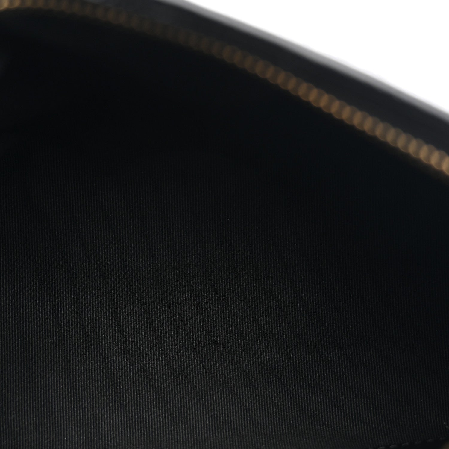 Shiny Crumpled Lambskin Quilted Small CC Funky Town Hobo Black — view 5