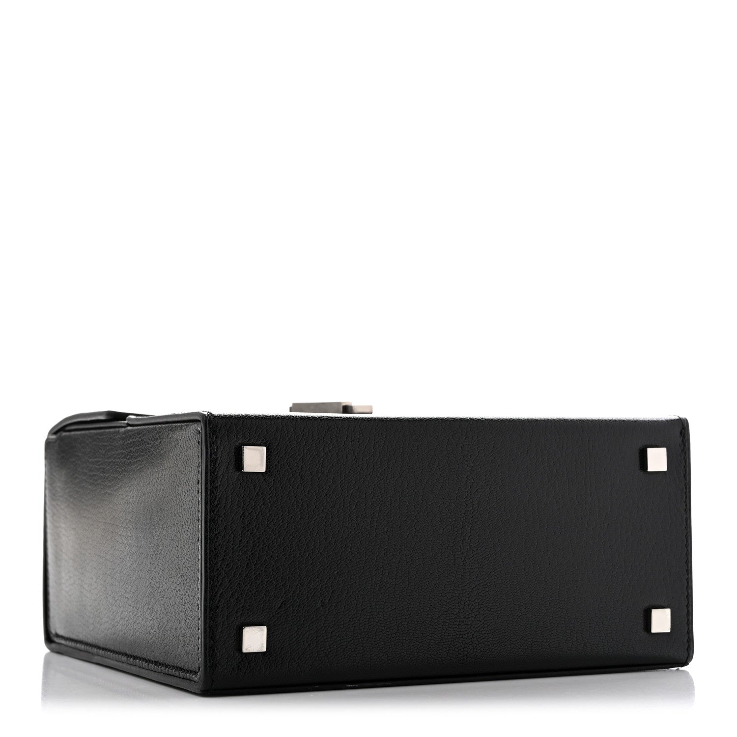 Chevre Chamkila Cinhetic Boxy Top Handle Bag Black — view 4