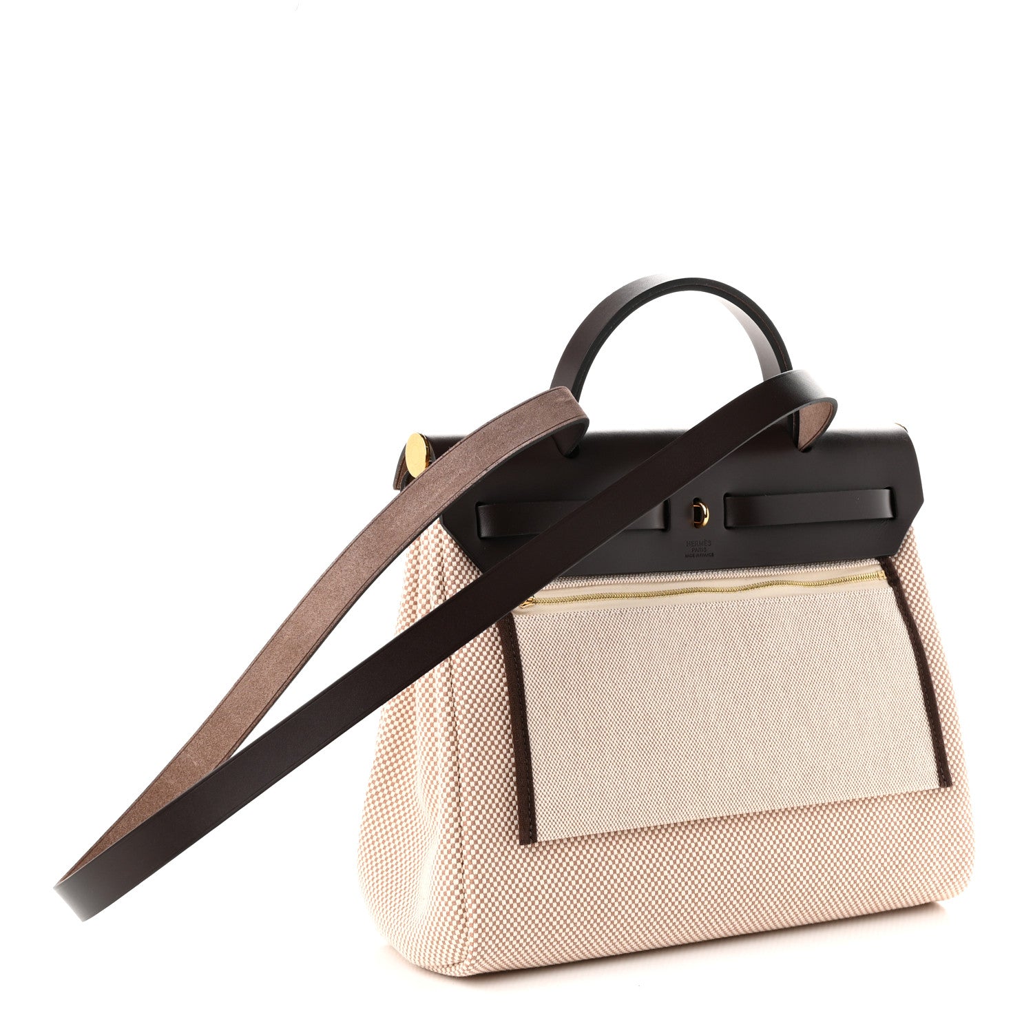 Vache Hunter Criss Viking Herbag Zip Retourne 31 PM Ebene Ecru Beige — view 4