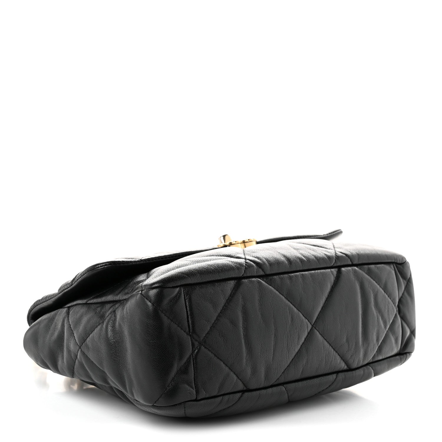 Lambskin Quilted Large Chanel 19 Flap Black — view 4