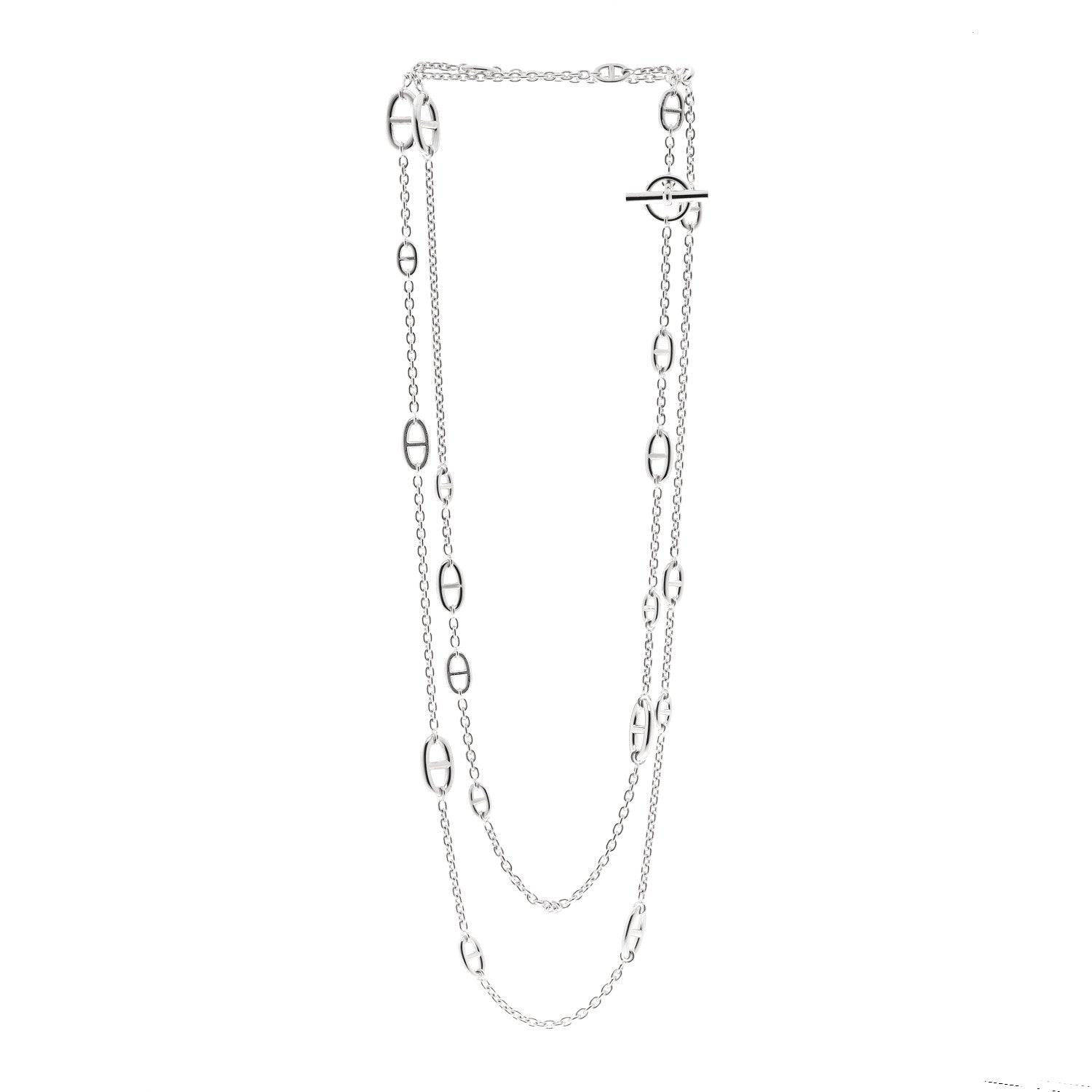 Sterling Silver Farandole Necklace 160 — view 3