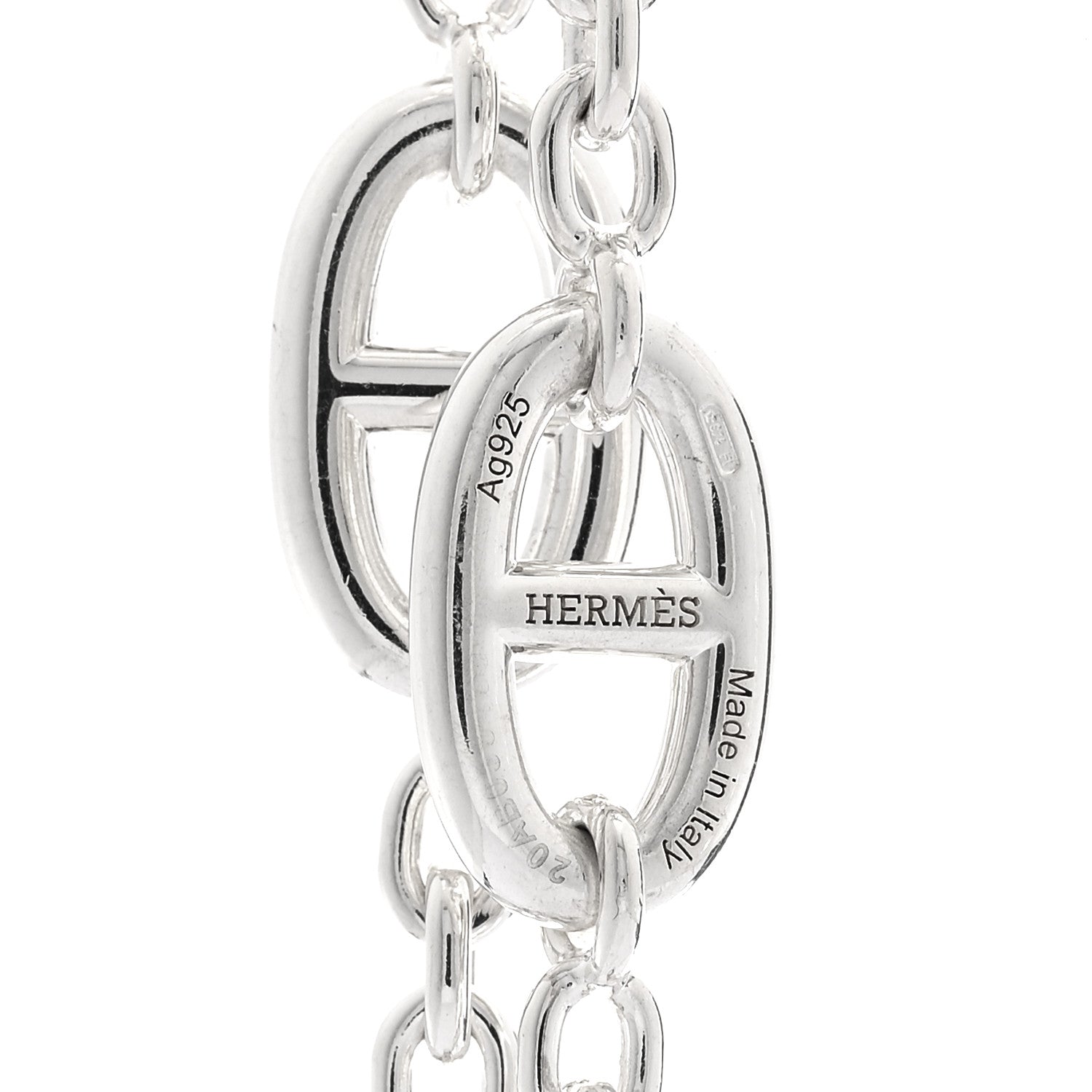 Sterling Silver Farandole Necklace 160 — view 4