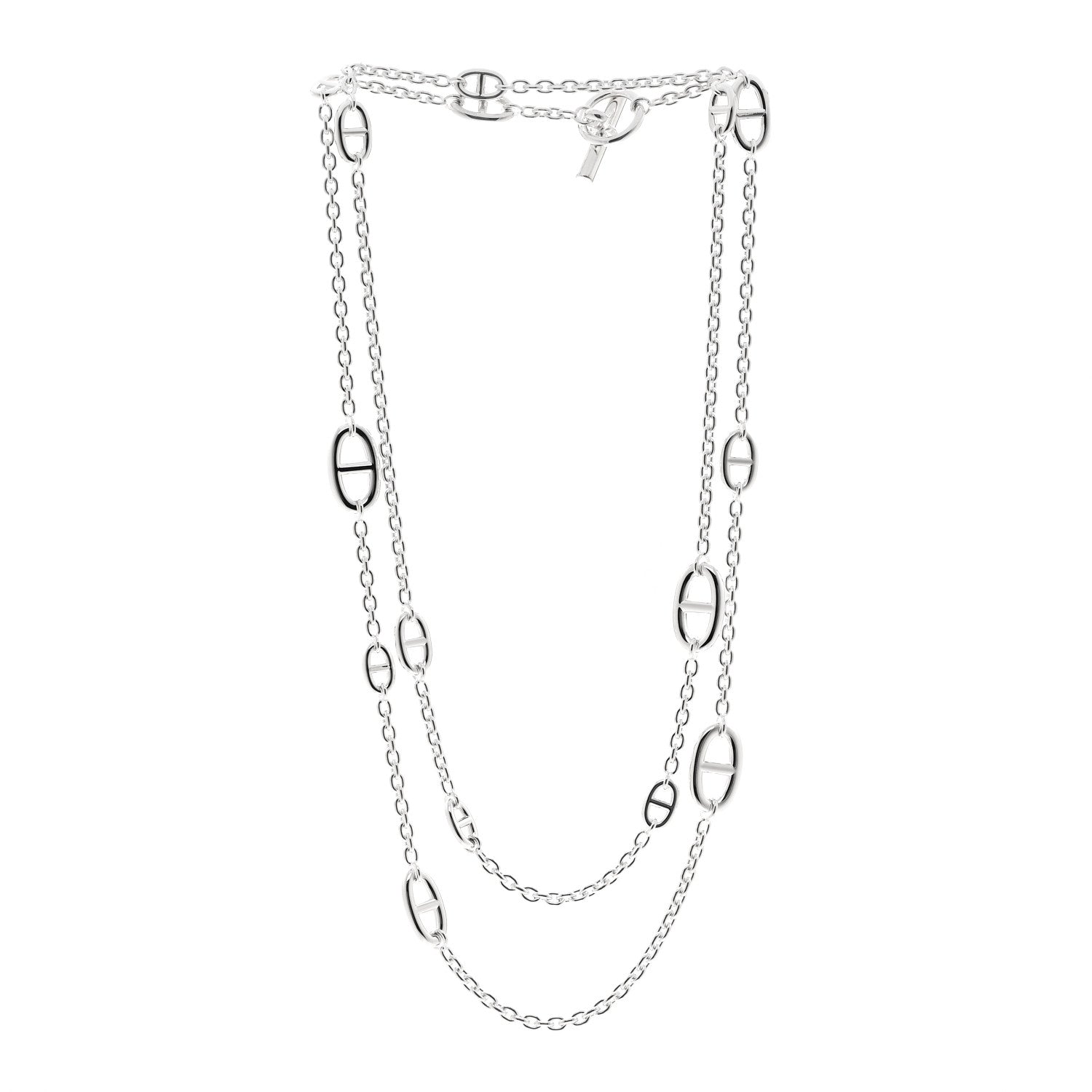 Sterling Silver Farandole Necklace 120 — view 3