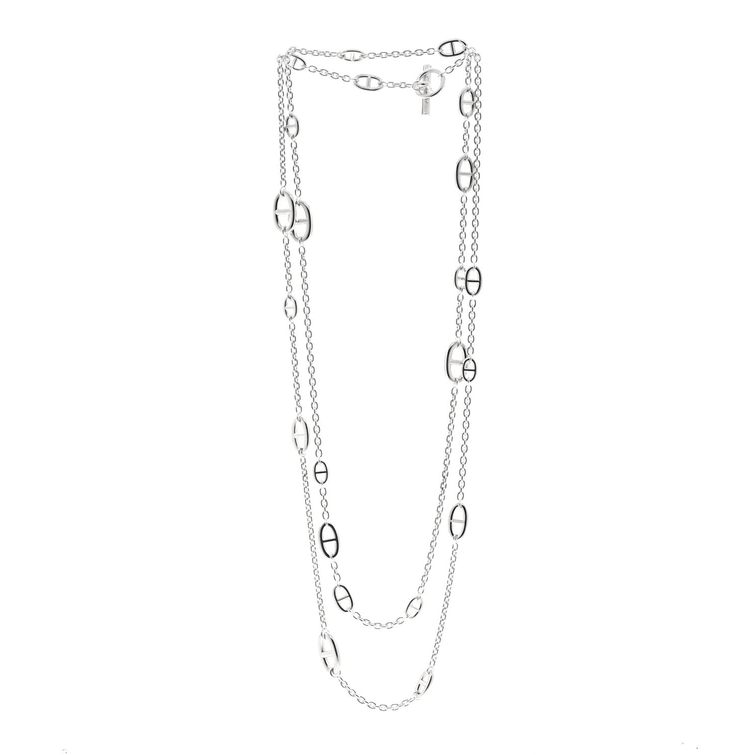 Sterling Silver Farandole Necklace 160 — view 3