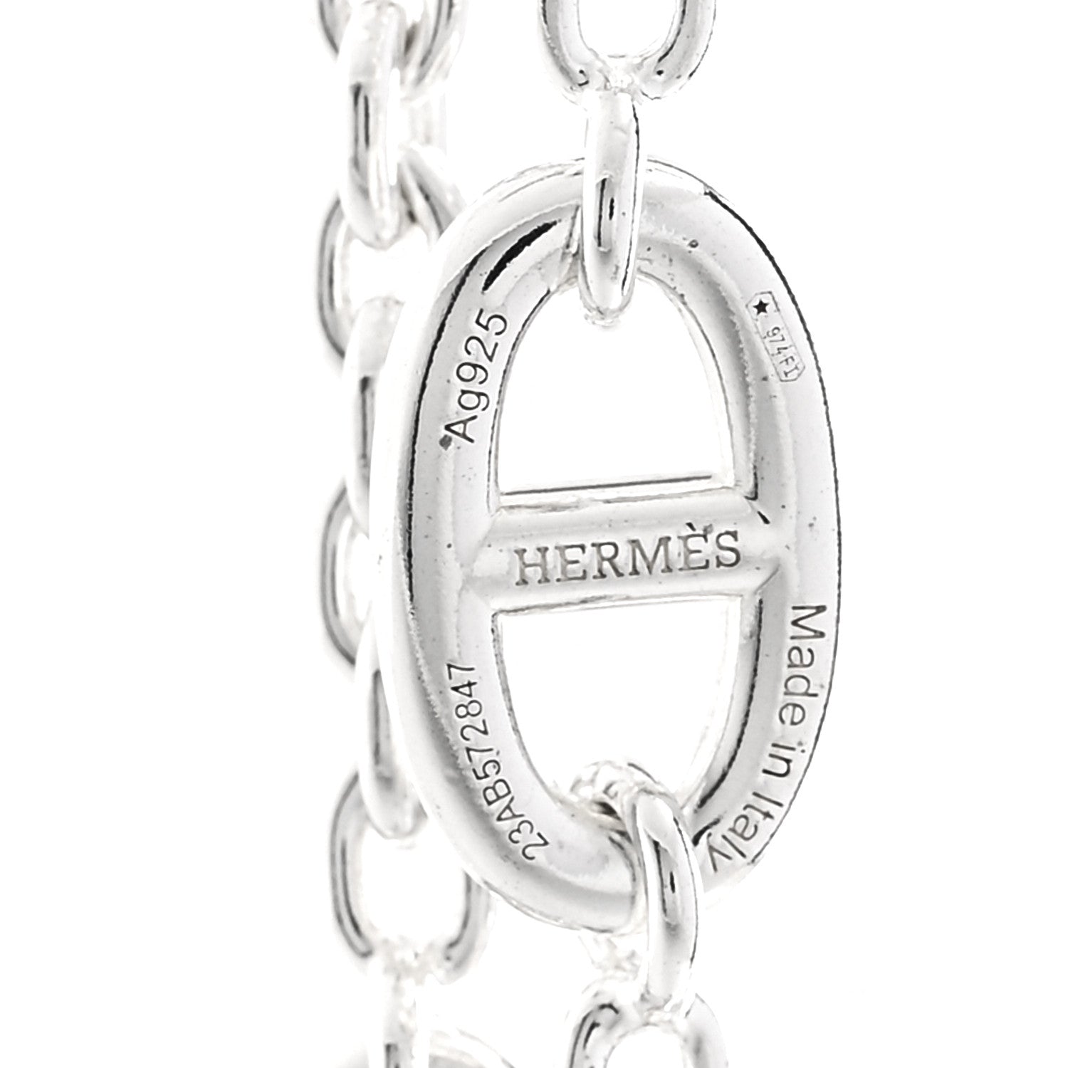 Sterling Silver Farandole Necklace 160 — view 5