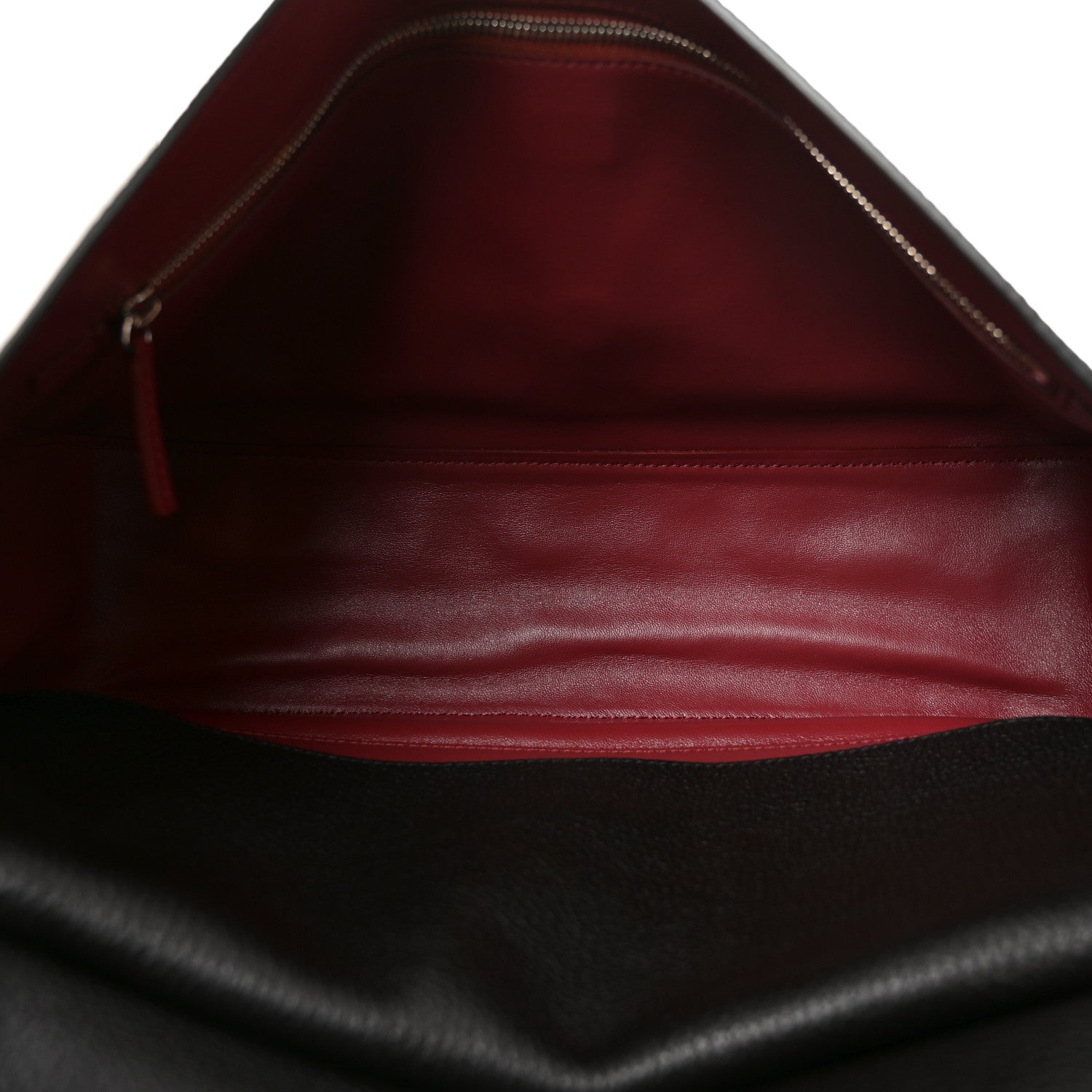 Grained Calfskin Small Souplissimo Maxi Flap Black — view 5