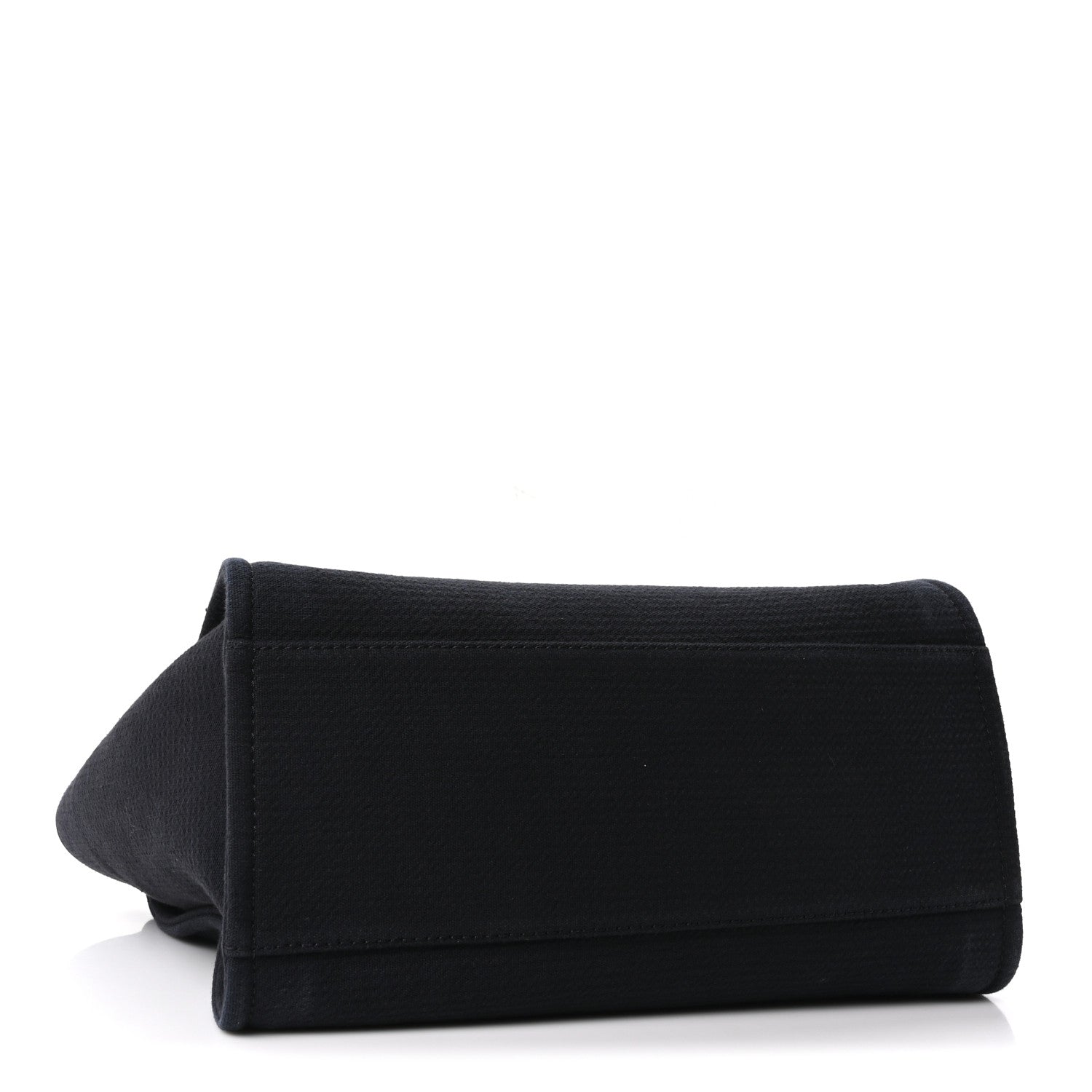 Mixed Fibers Medium Deauville Tote Black — view 5