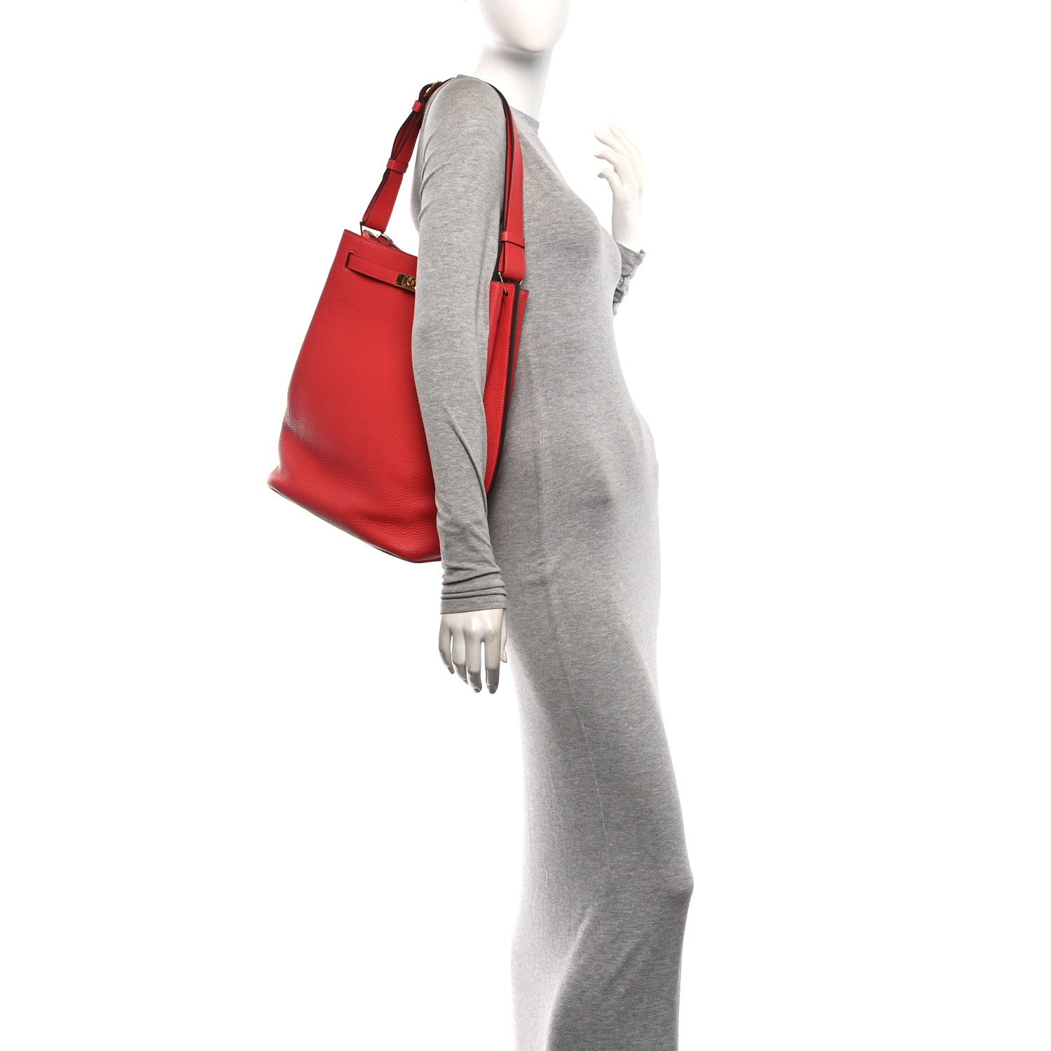 Togo So Kelly  26 Rouge Pivoine — view 2