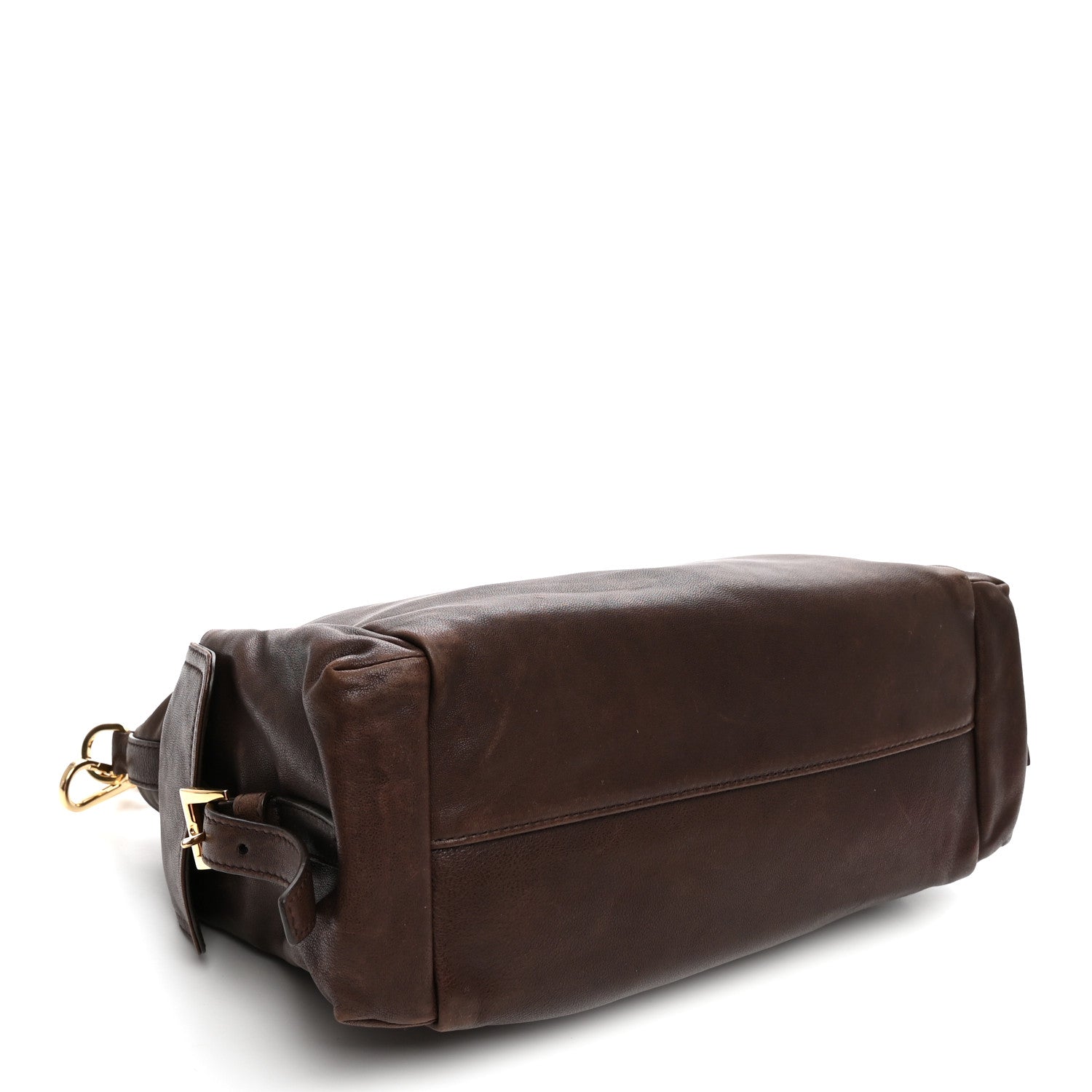 Nappa Large Explore Shoulder Bag Sienna — view 4
