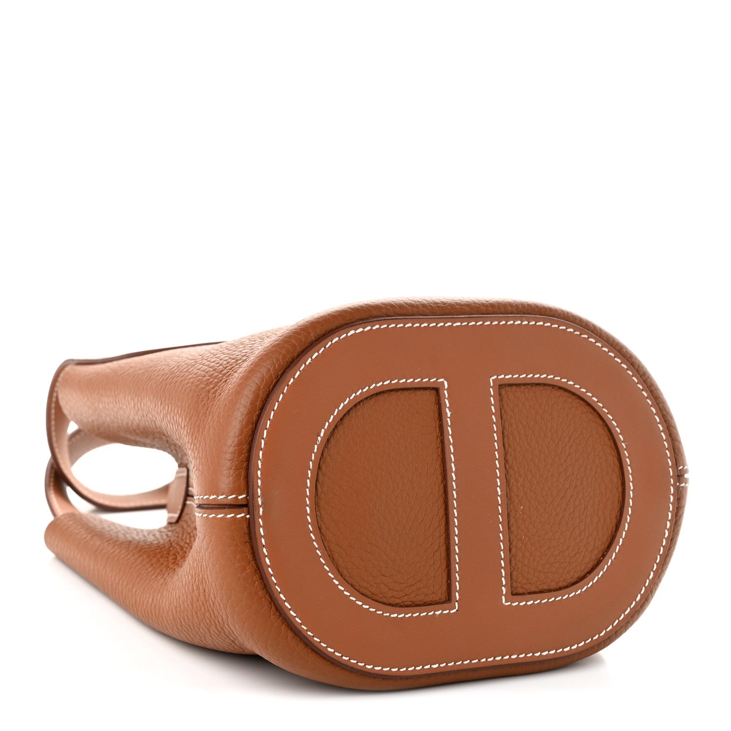 Taurillon Clemence Swift In-The-Loop 18 Bag Gold — view 4
