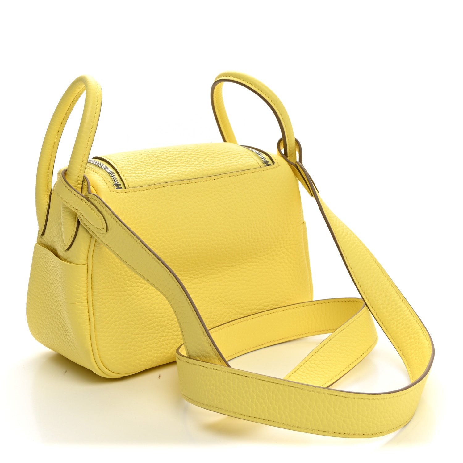 Taurillon Clemence Mini Lindy 20 Limoncello — view 3