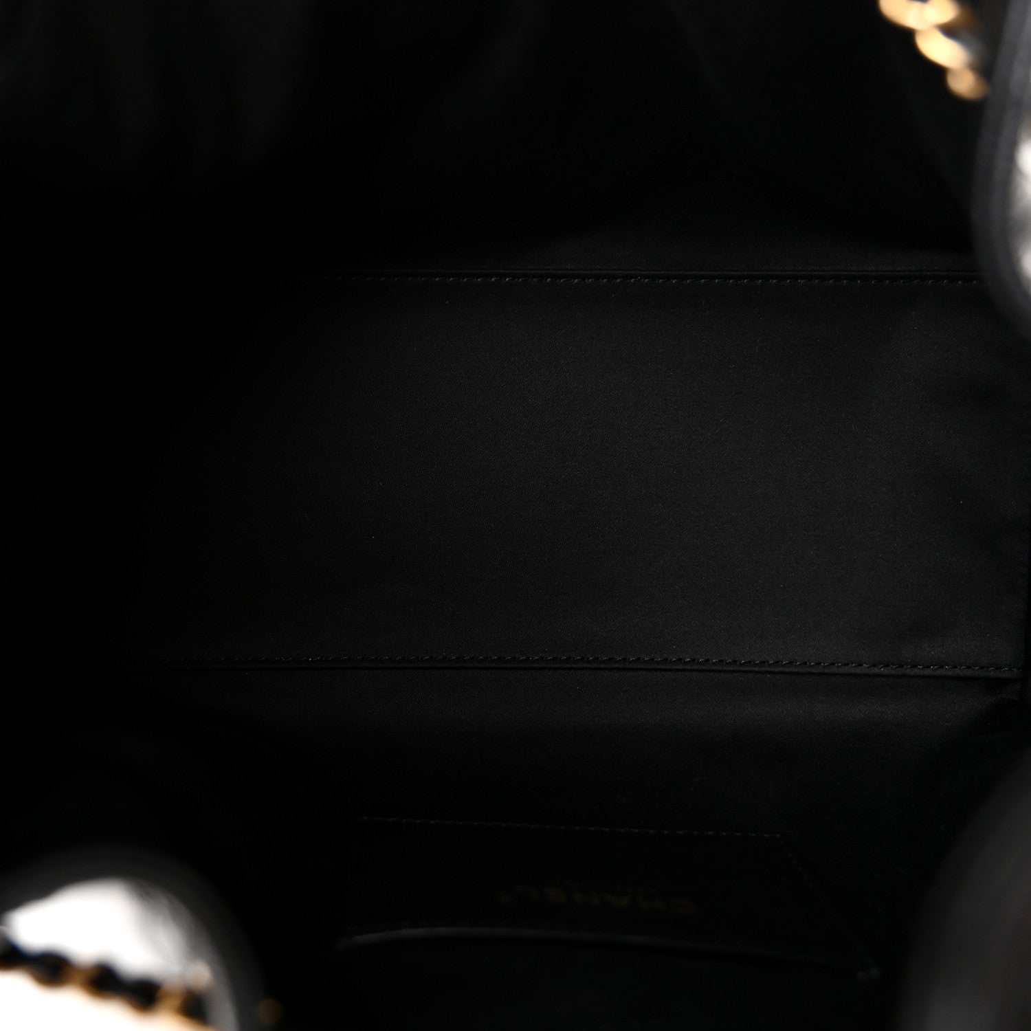 Caviar Quilted Small Chanel 25 Handbag Black — view 5