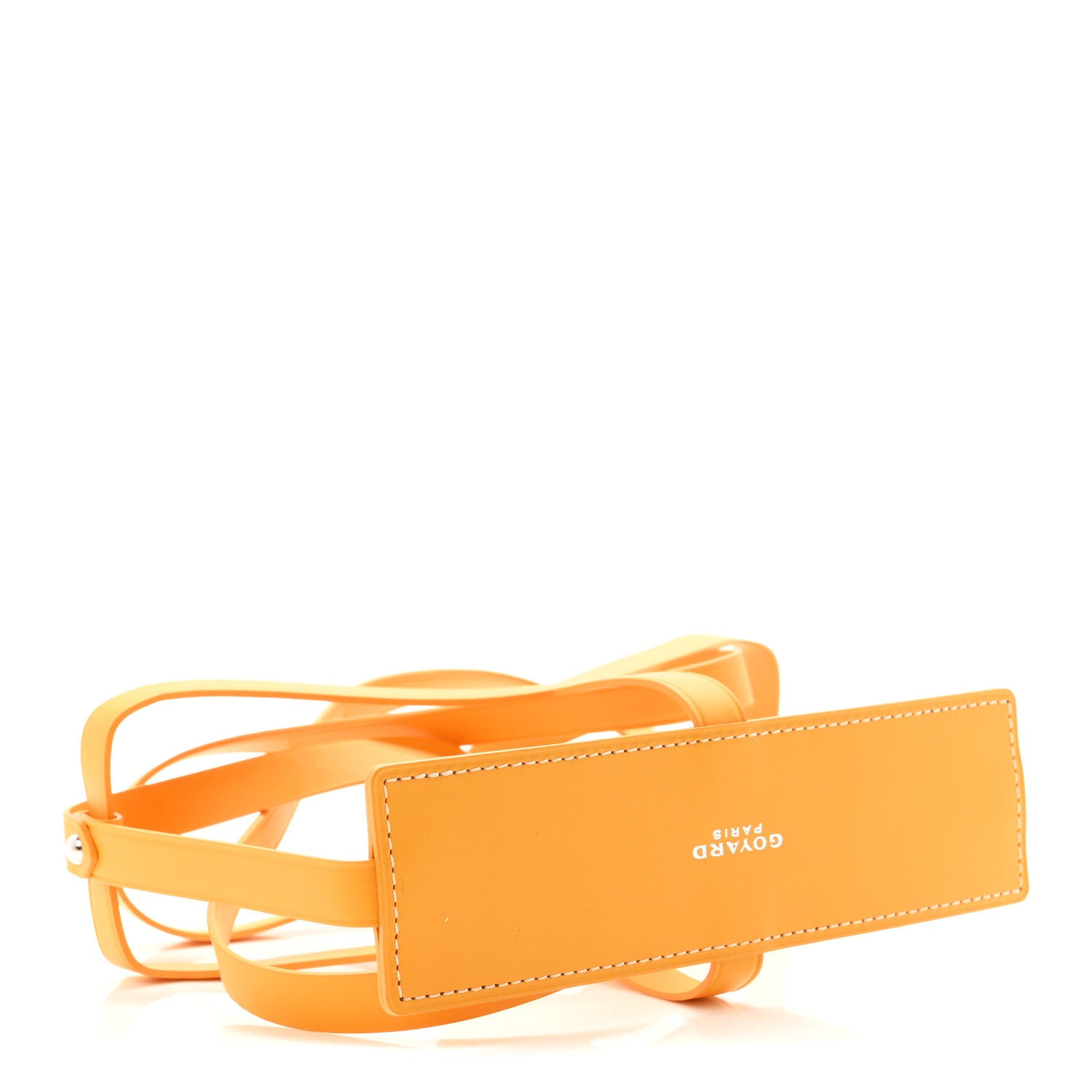 Goyardine Minaudiere Trunk Bag Yellow — view 5