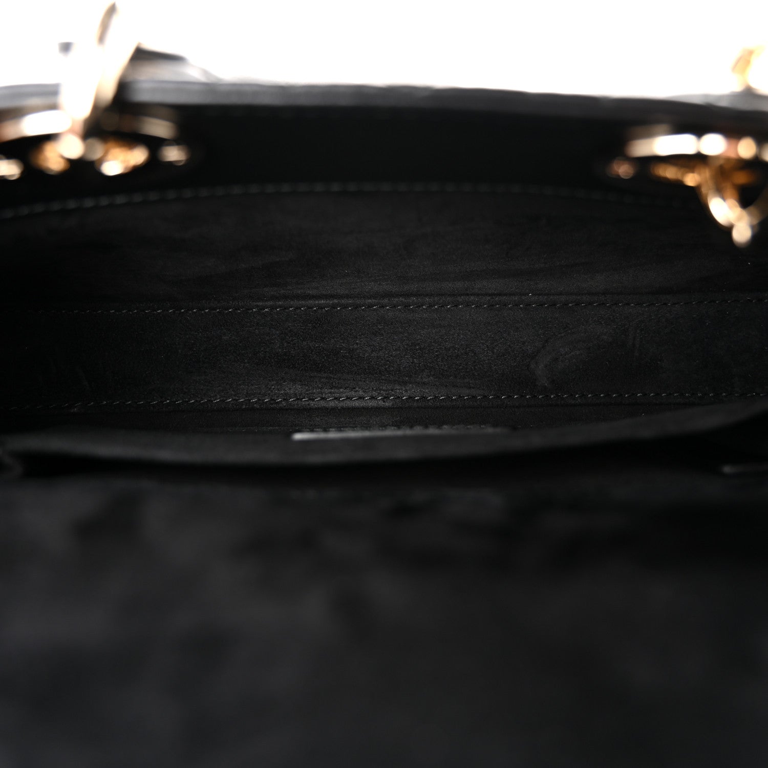 Lambskin Cannage Small Lady D-Joy Black — view 5