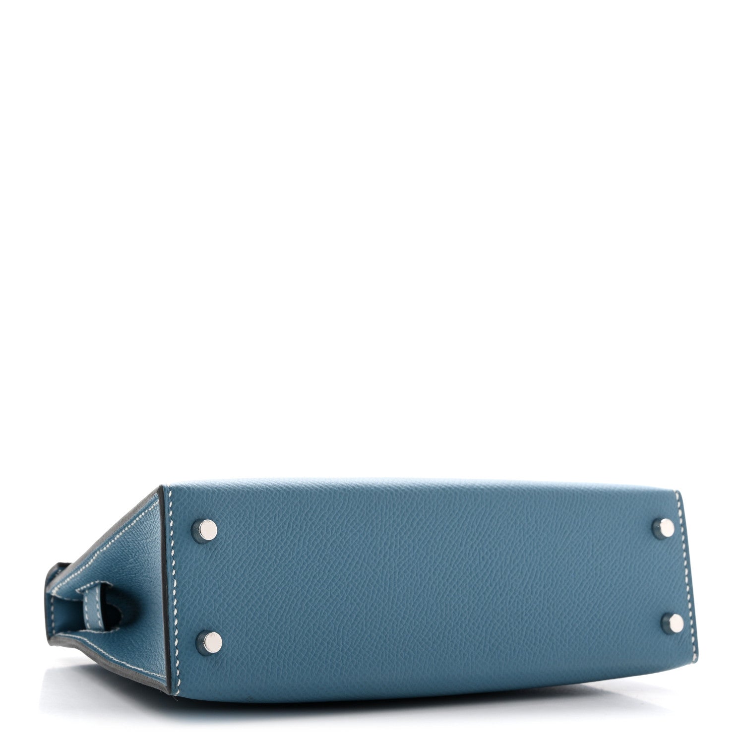 Epsom Mini Kelly Sellier 20 New Blue Jean — view 4