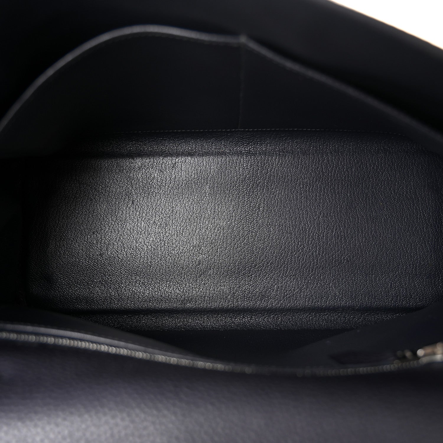 Taurillon Clemence Vibrato Kelly Retourne 32 Bleu Indigo — view 5