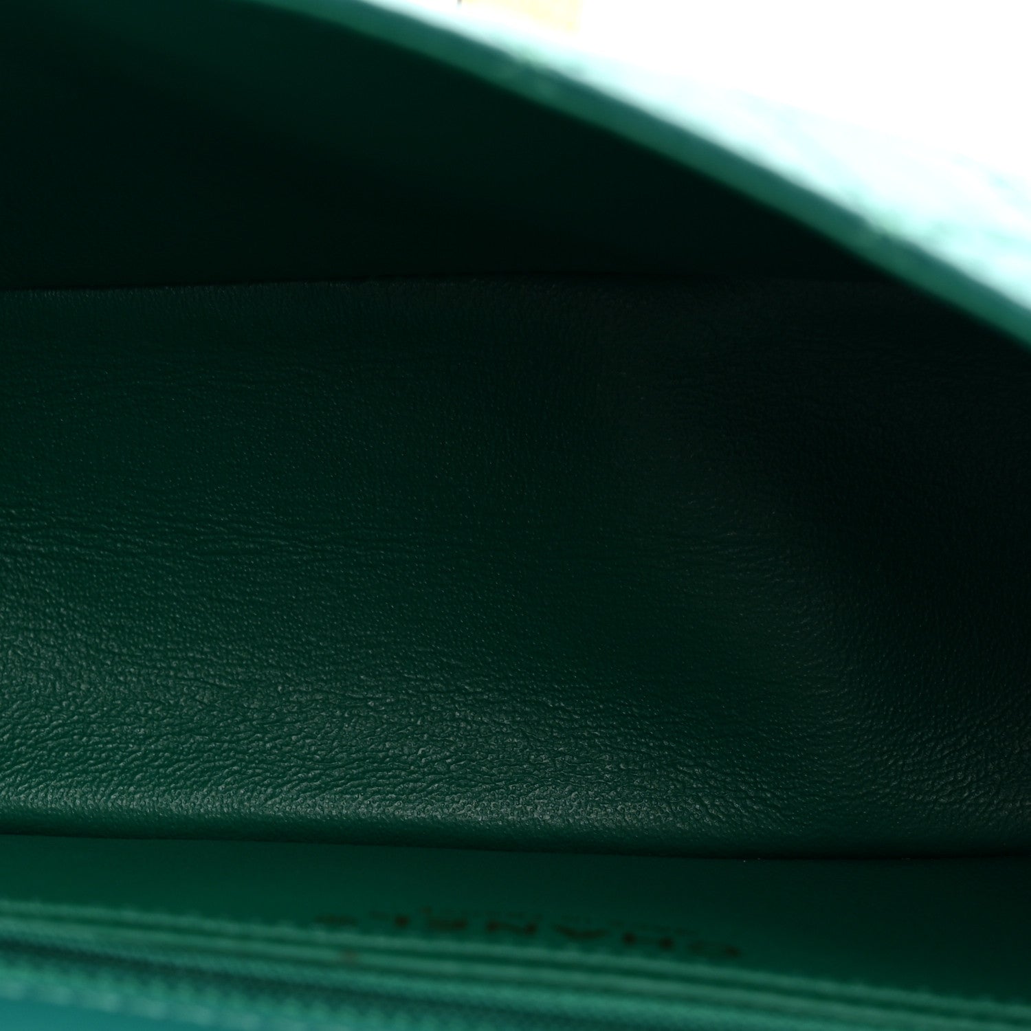 Aged Calfskin Quilted 2.55 Reissue Mini Flap Green — view 5