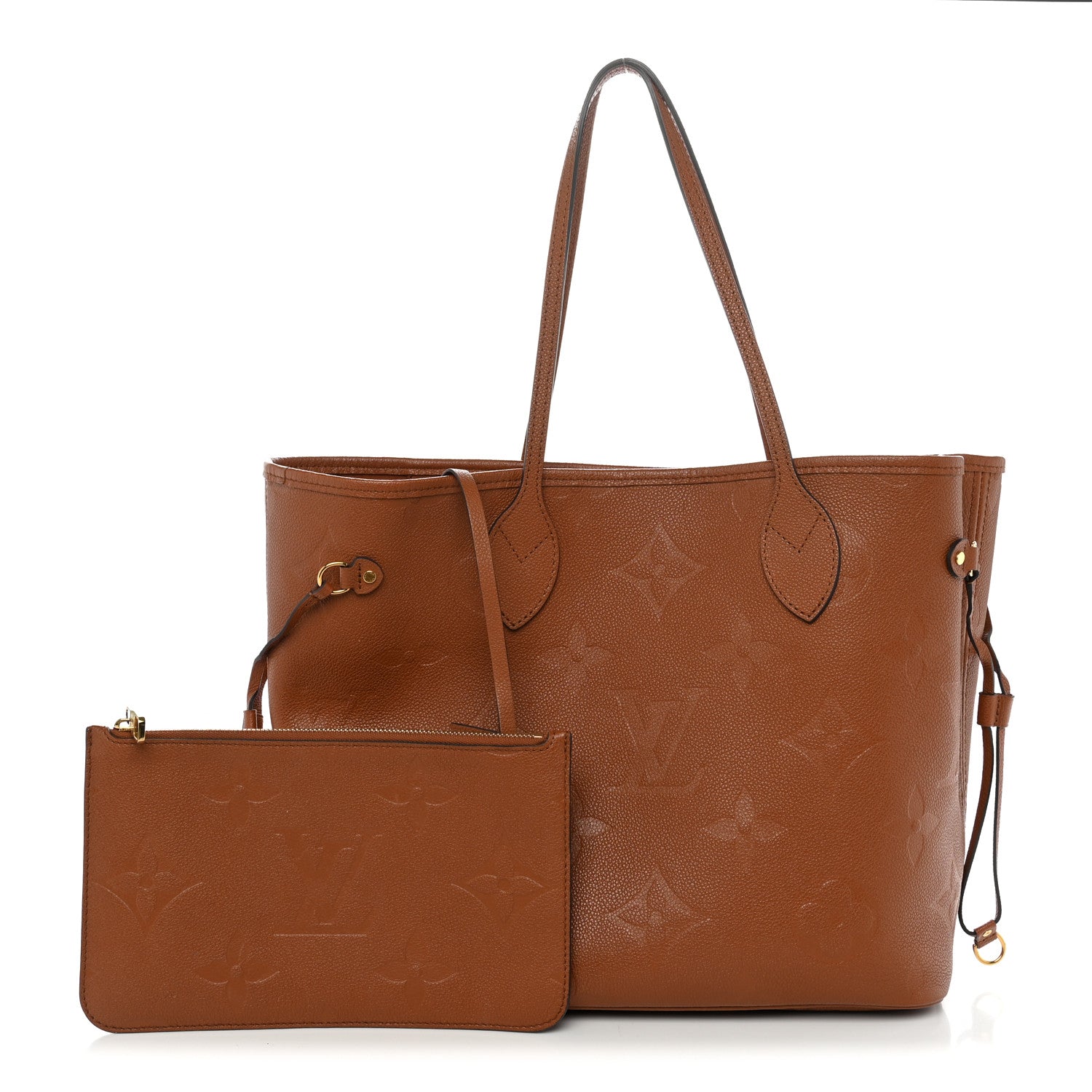 Empreinte Monogram Giant Neverfull MM Cognac — view 3