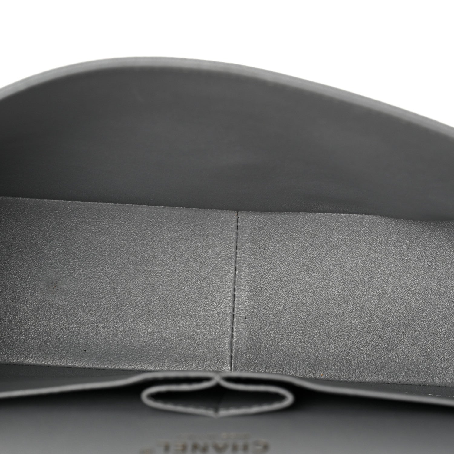 Caviar Quilted Jumbo Double Flap Grey — view 5
