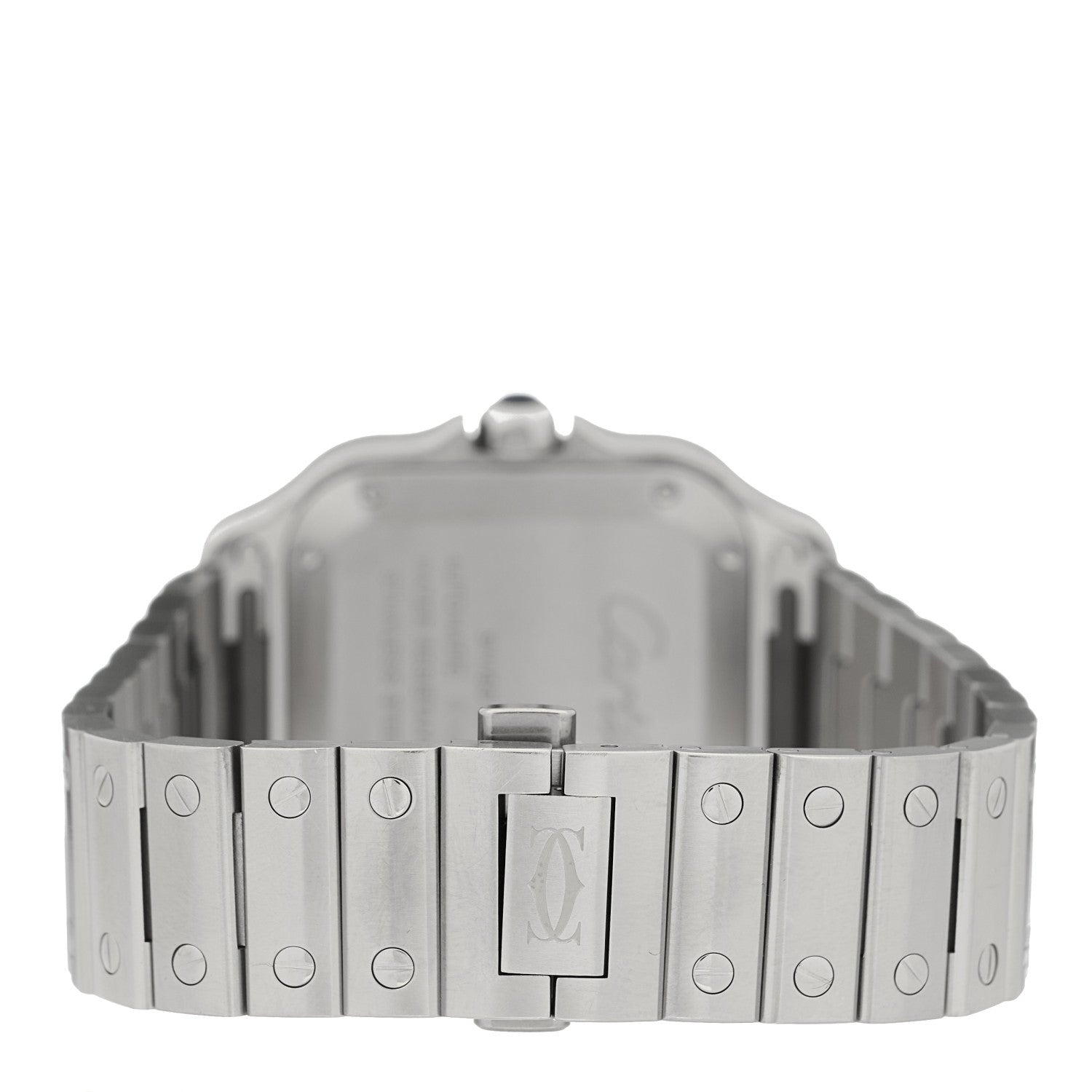 Stainless Steel 35mm Santos de Cartier Automatic Watch — view 3