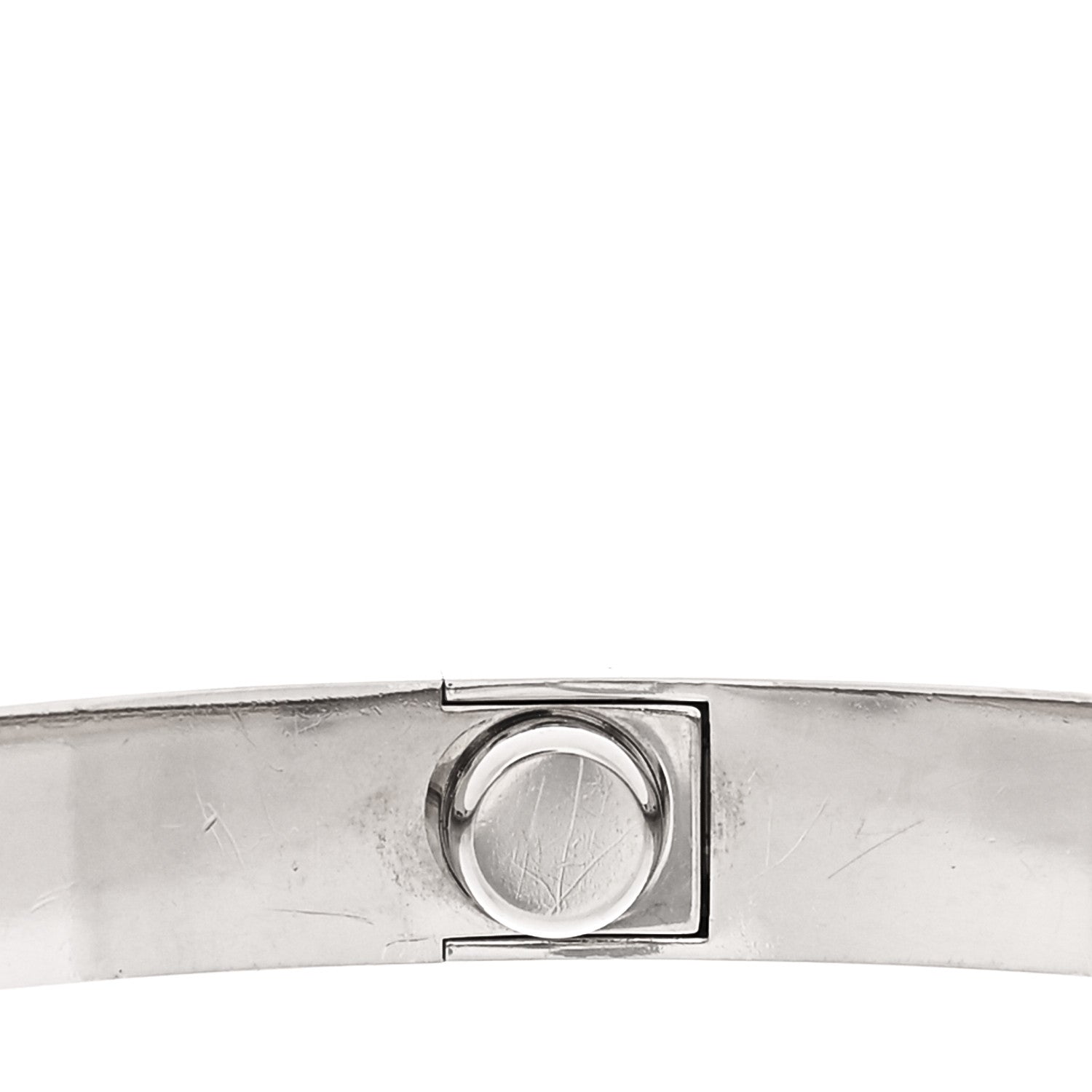 18K White Gold LOVE Bracelet 18 — view 5