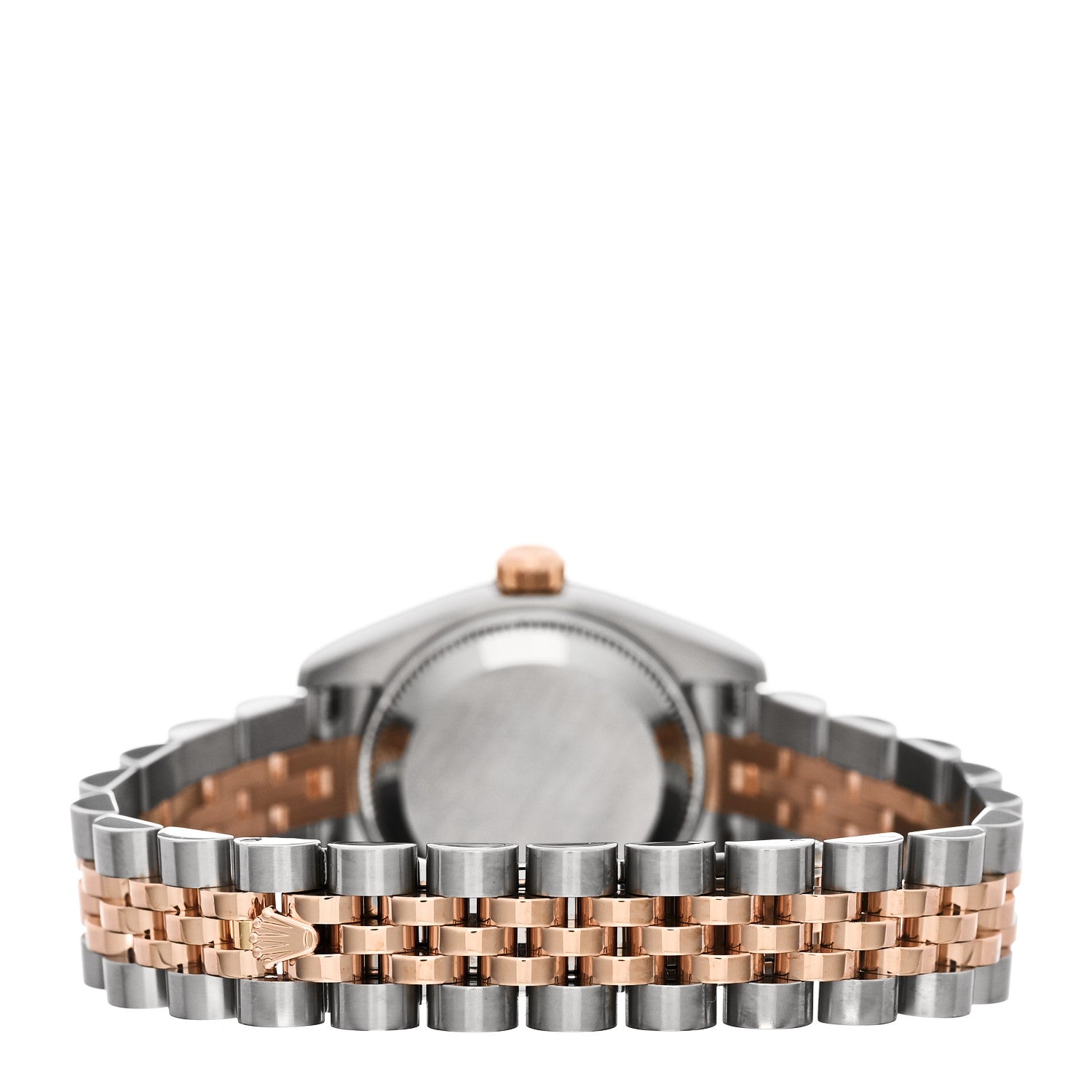 Stainless Steel 18K Everose Gold 26mm Oyster Perpetual Datejust Watch Pink Roman 179171 — view 3