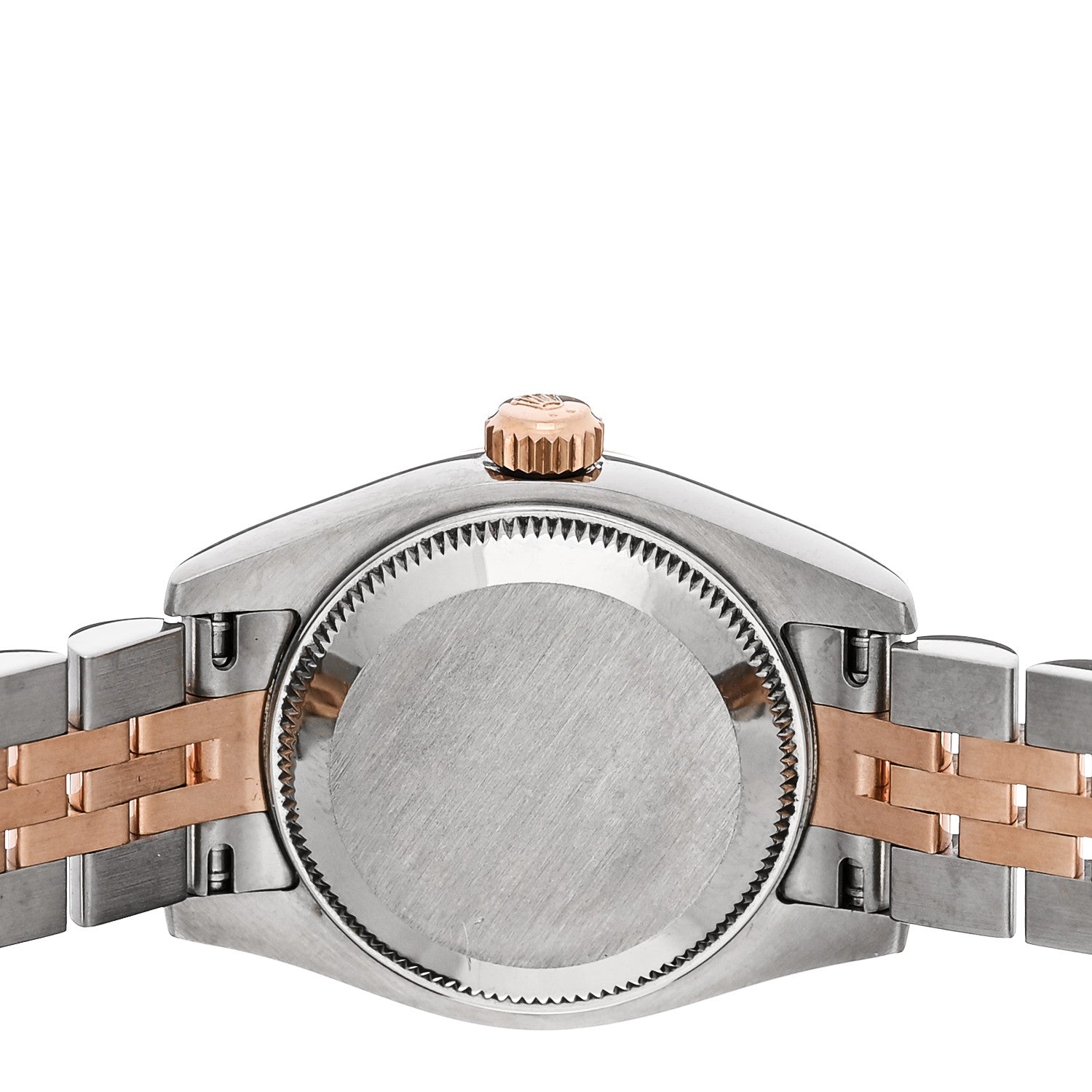 Stainless Steel 18K Everose Gold 26mm Oyster Perpetual Datejust Watch Pink Roman 179171 — view 4