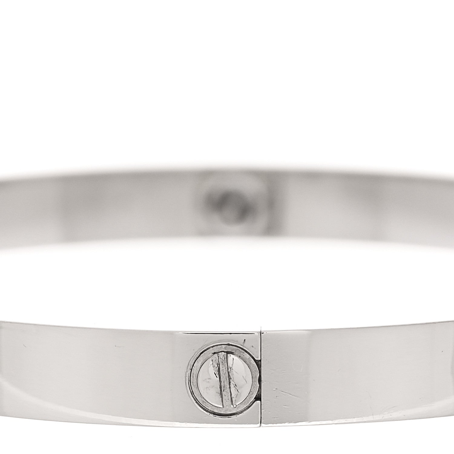 18K White Gold LOVE Bracelet 20 — view 4