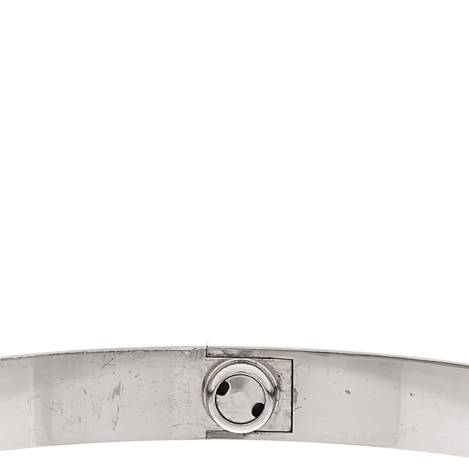 18K White Gold LOVE Bracelet 20 — view 5
