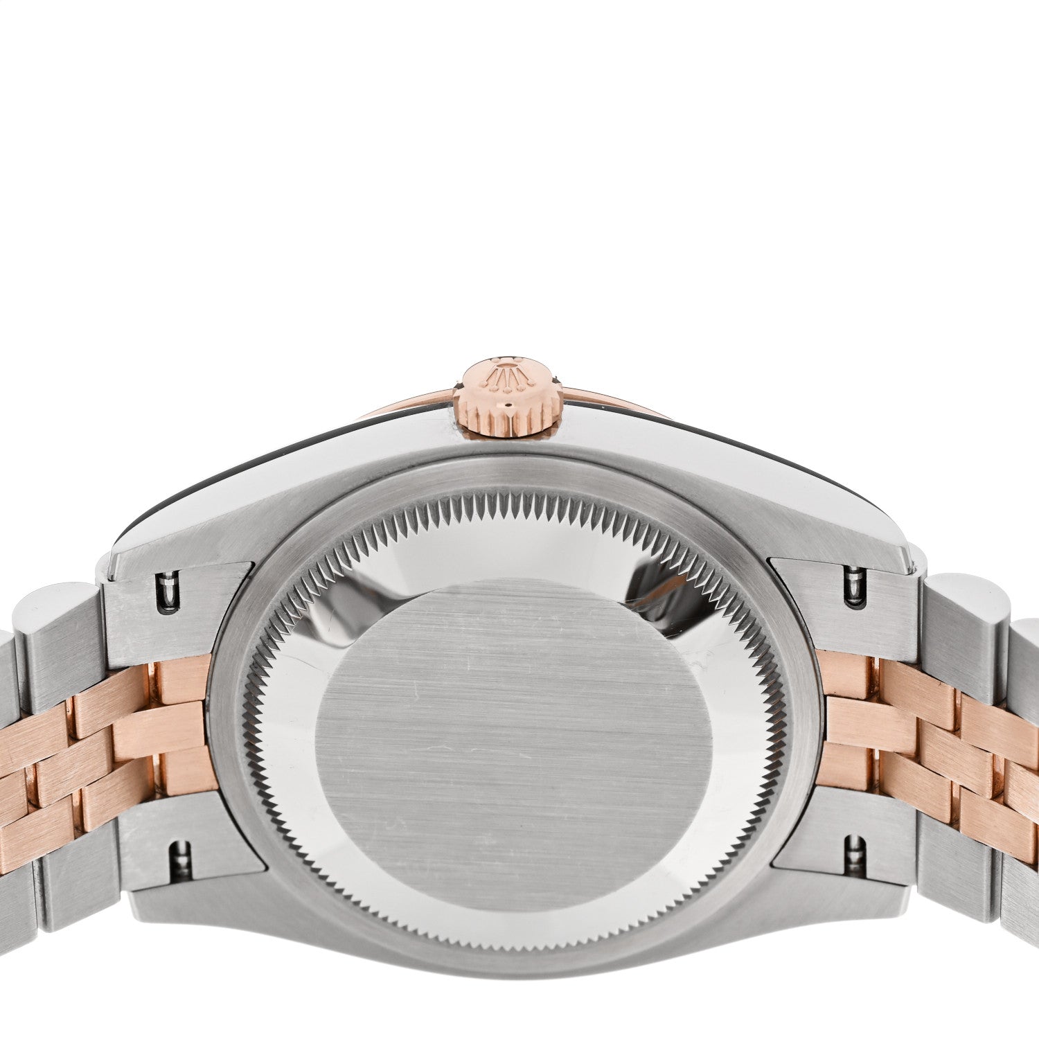 Stainless Steel 18K Everose Gold 36mm Oyster Perpetual Datejust Watch White Roman 126231 — view 4