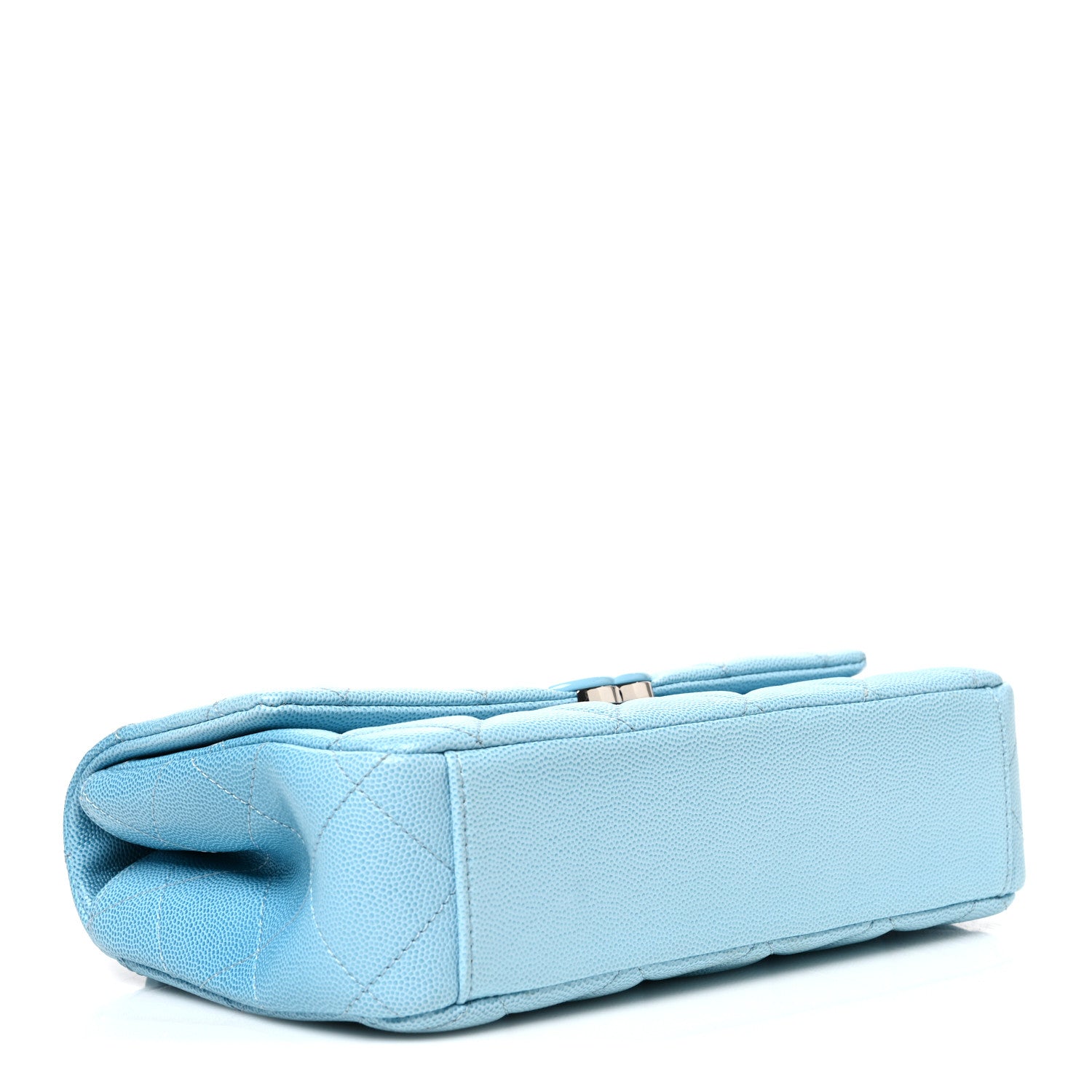 Shaded Caviar Quilted My Everything Flap Light Blue — view 3