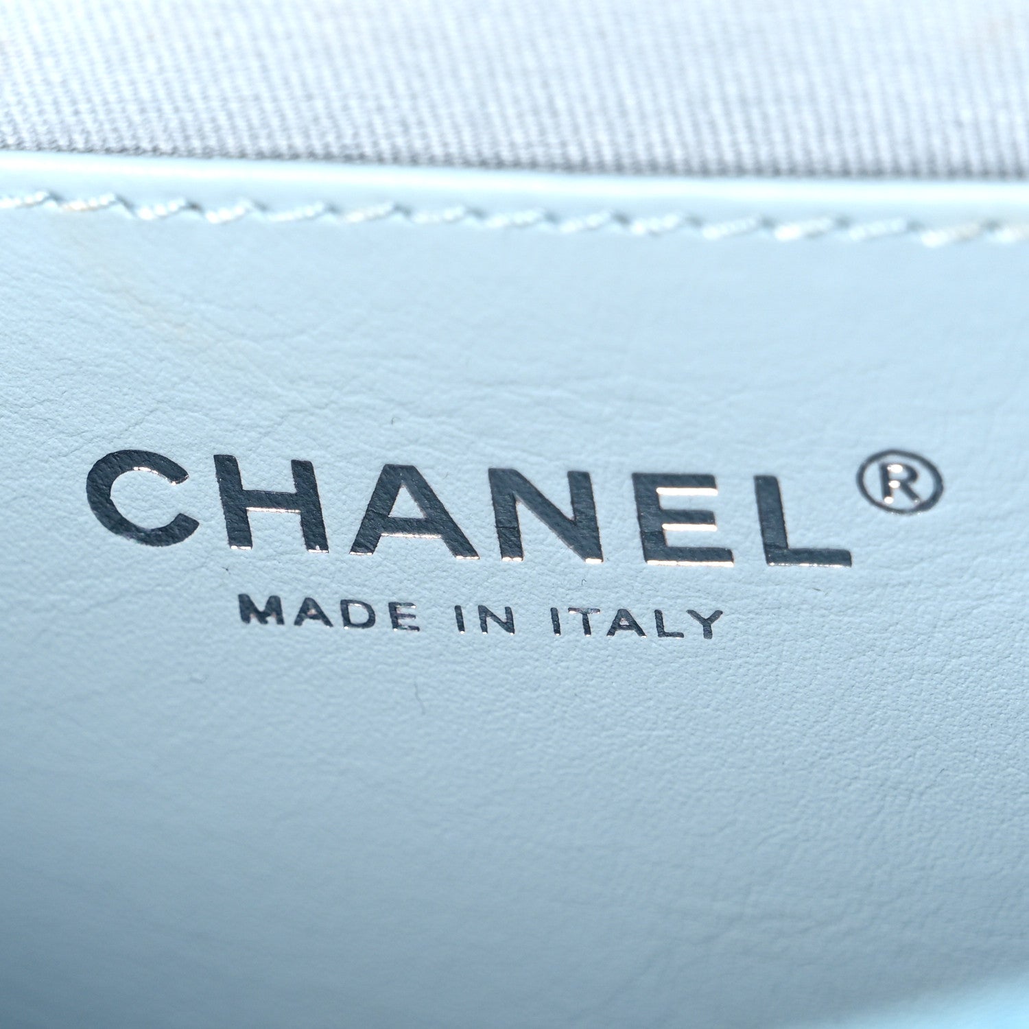 Shaded Caviar Quilted My Everything Flap Light Blue — view 5