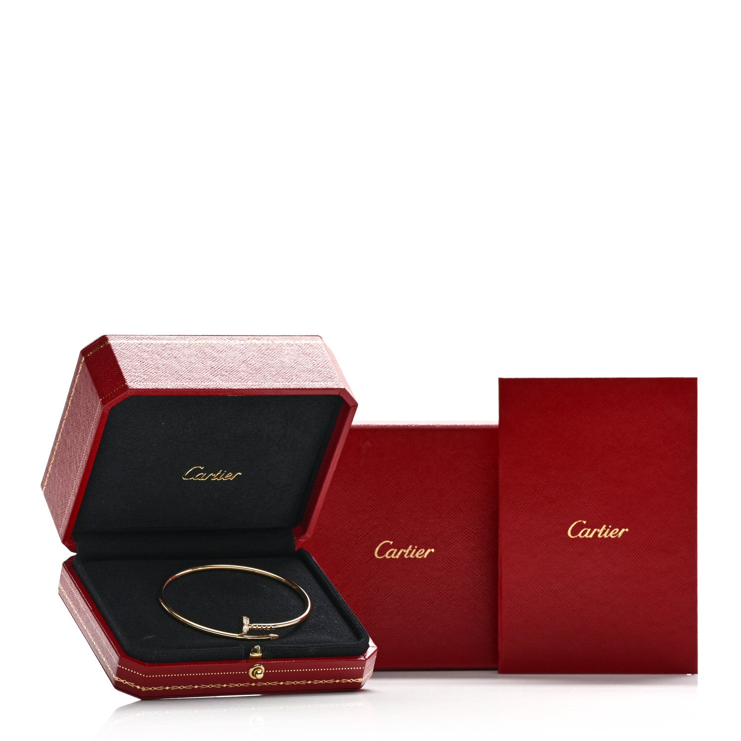 18K Yellow Gold Diamond Small Juste Un Clou Bracelet 17 — view 5