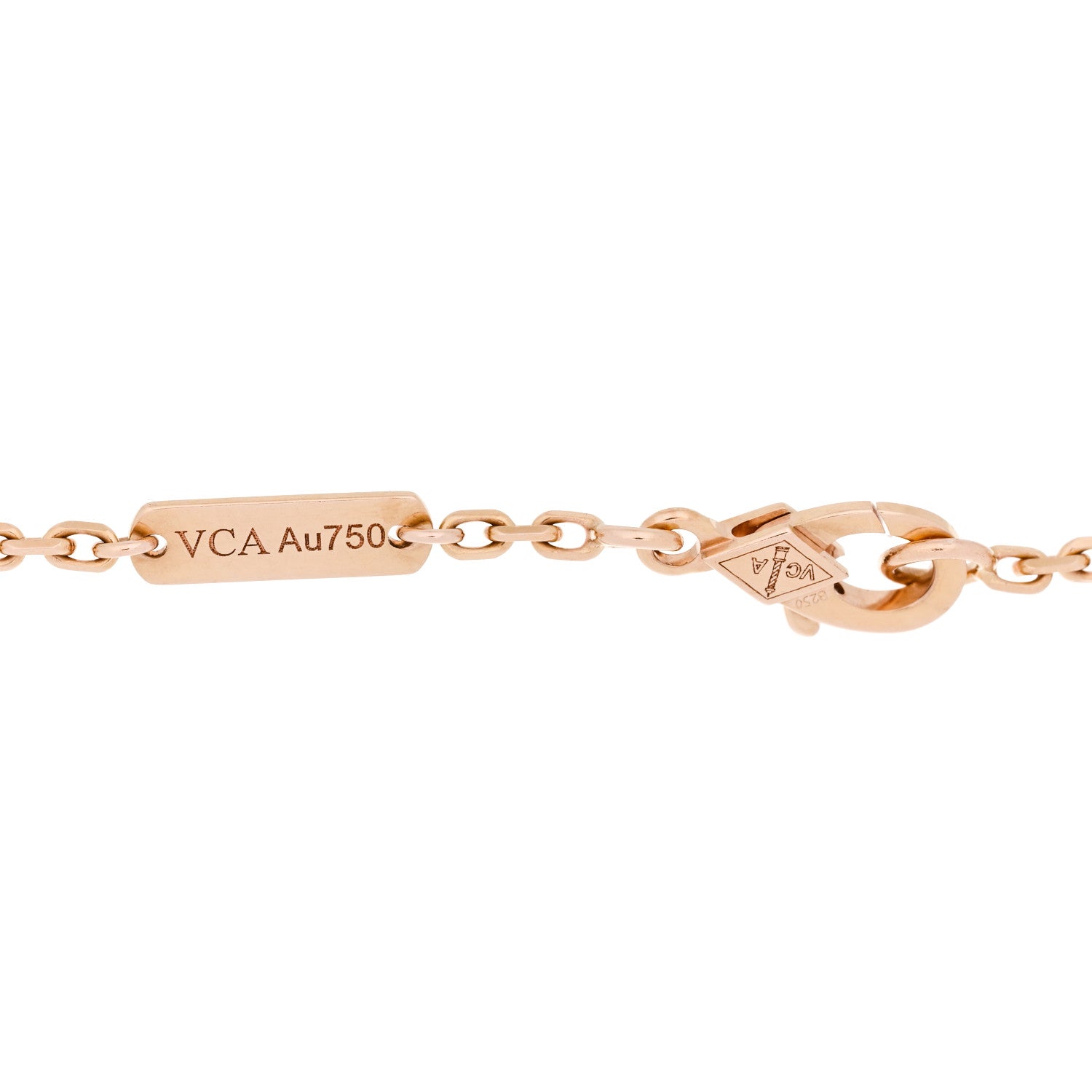 18K Rose Gold Carnelian Onyx Lucky Spring Open Wing Lady Bug Bracelet — view 3