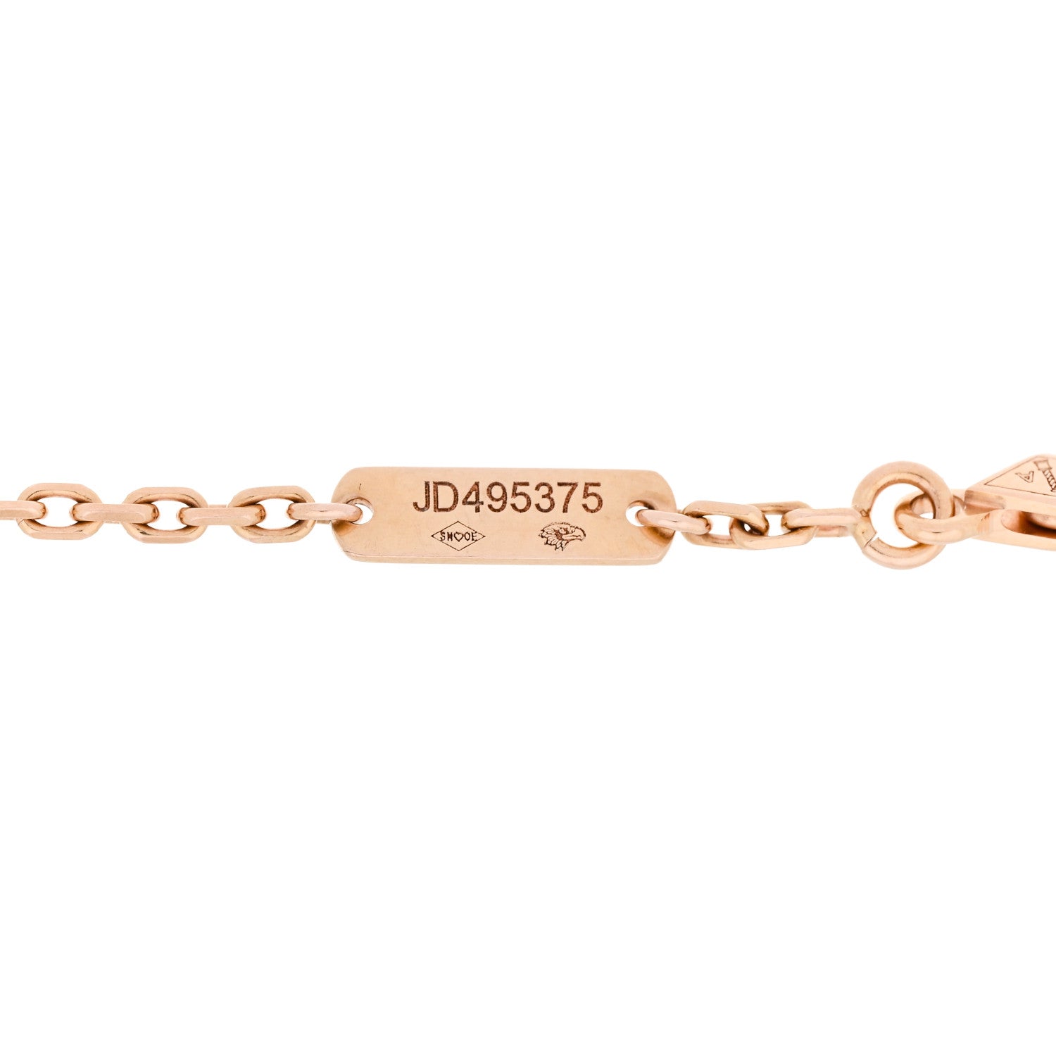 18K Rose Gold Carnelian Onyx Lucky Spring Open Wing Lady Bug Bracelet — view 4