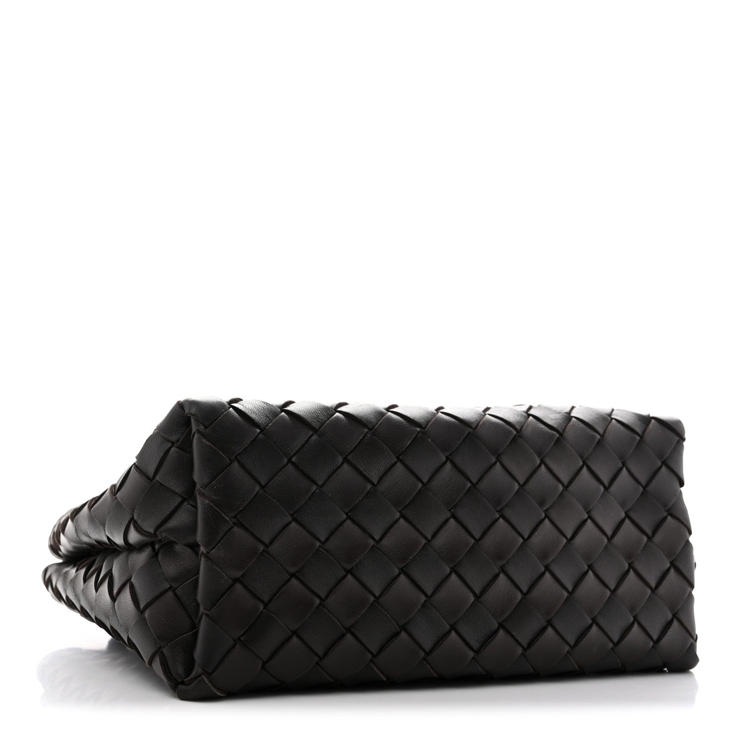 Nappa Intrecciato Small Andiamo Shoulder Bag Fondant — view 4