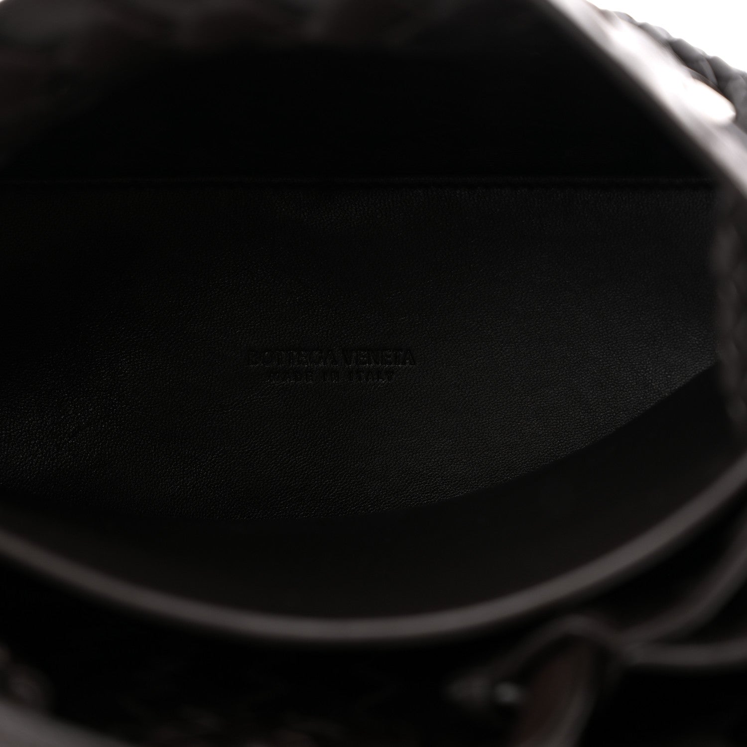 Nappa Intrecciato Small Andiamo Shoulder Bag Fondant — view 5