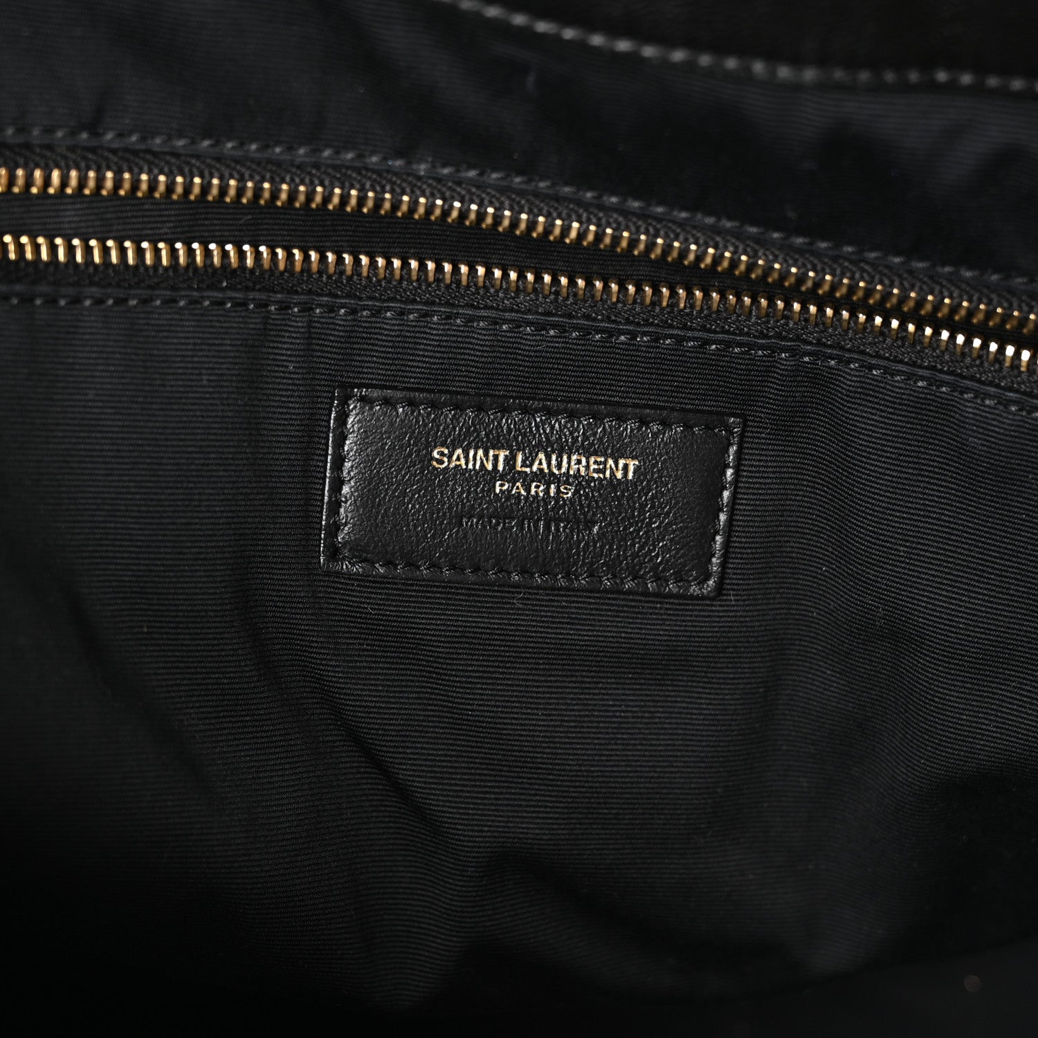 Lambskin Quilted Maxi Icare Shopping Tote Black — view 5